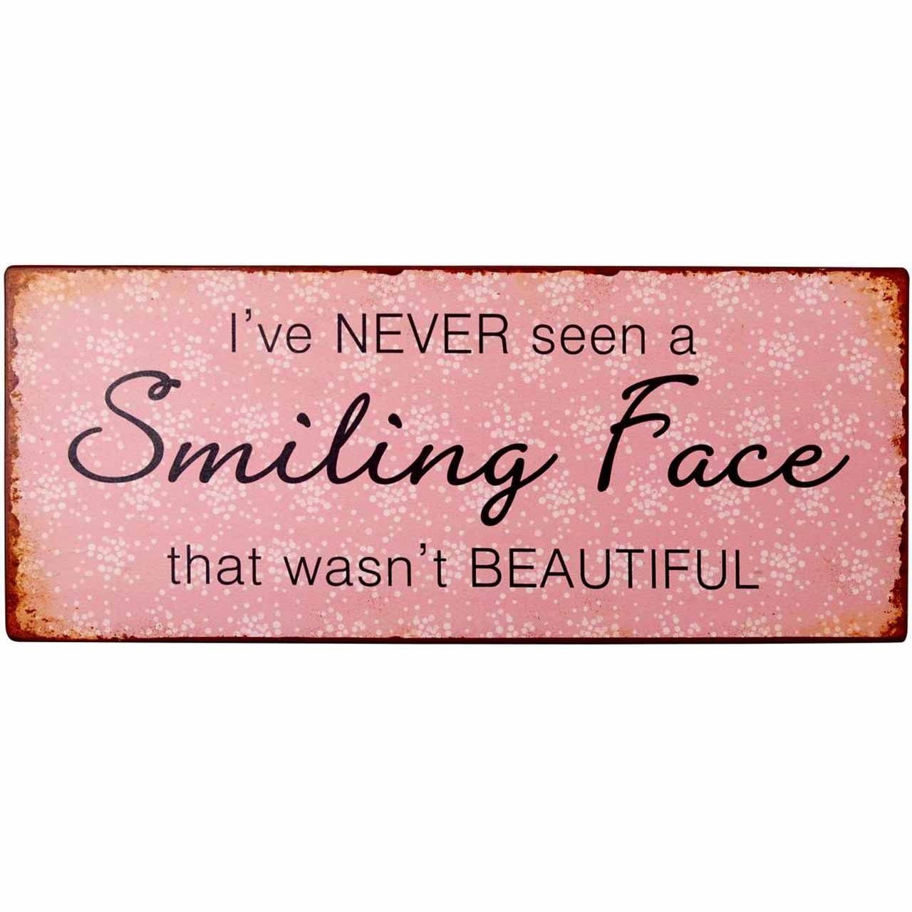Metallschild Metallschild 30,5x13 cm Spruch Schild Deko Geschenk