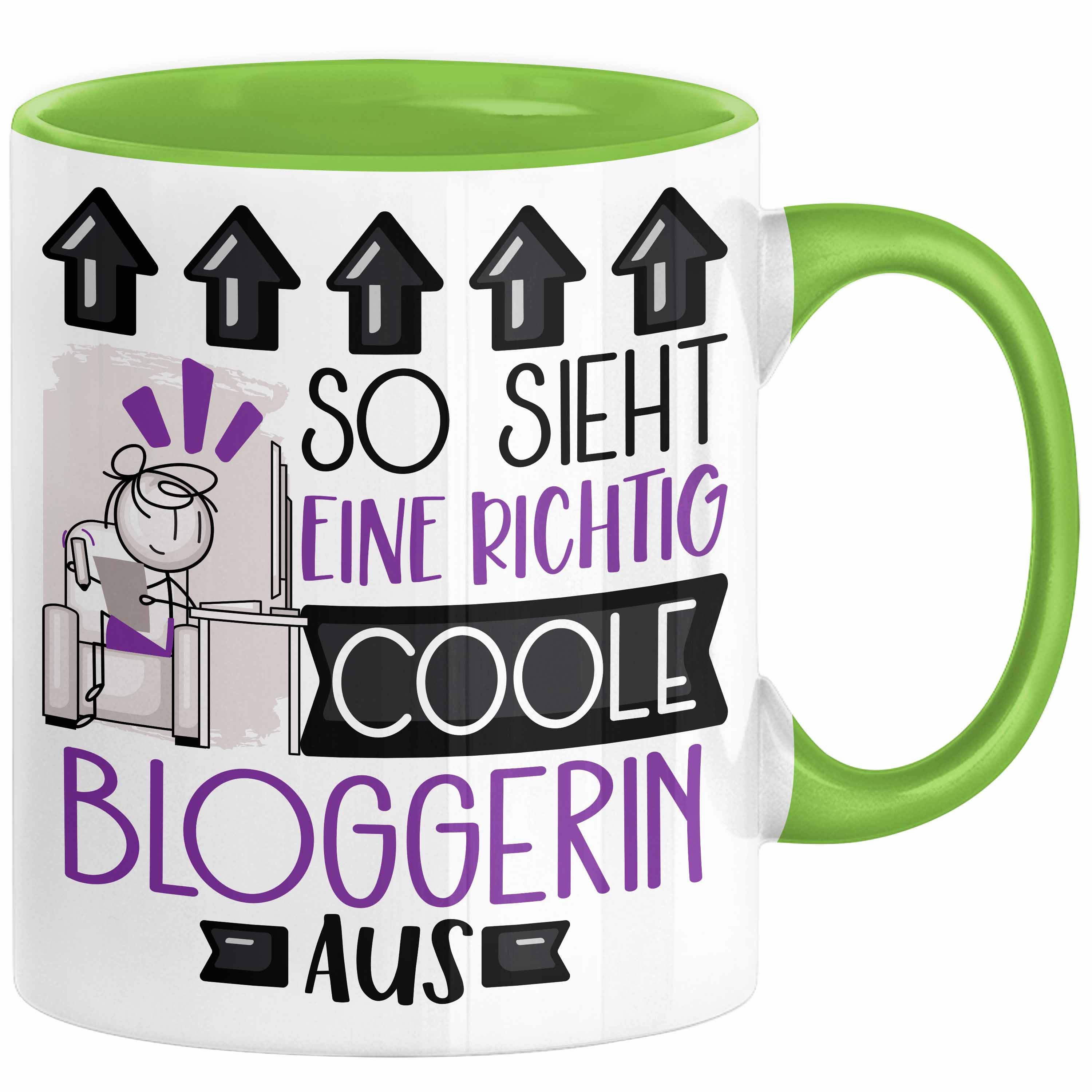 Tasse Bloggerin Geschenk Tasse Geschenkidee für Bloggerin Geburtstag Weihnac