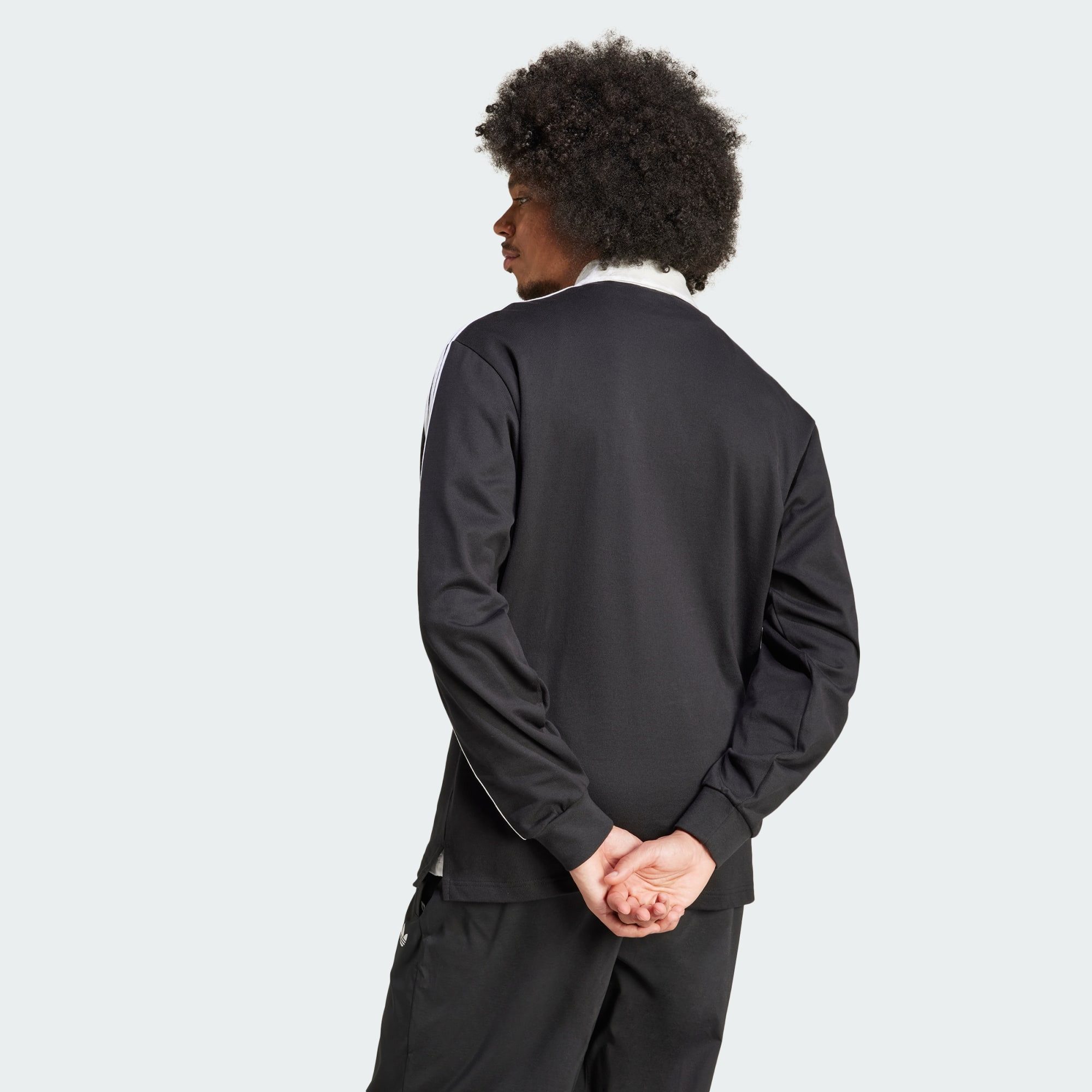 adidas Originals Langarm-Poloshirt ADICOLOR RUGBY POLOSHIRT (1-tlg)