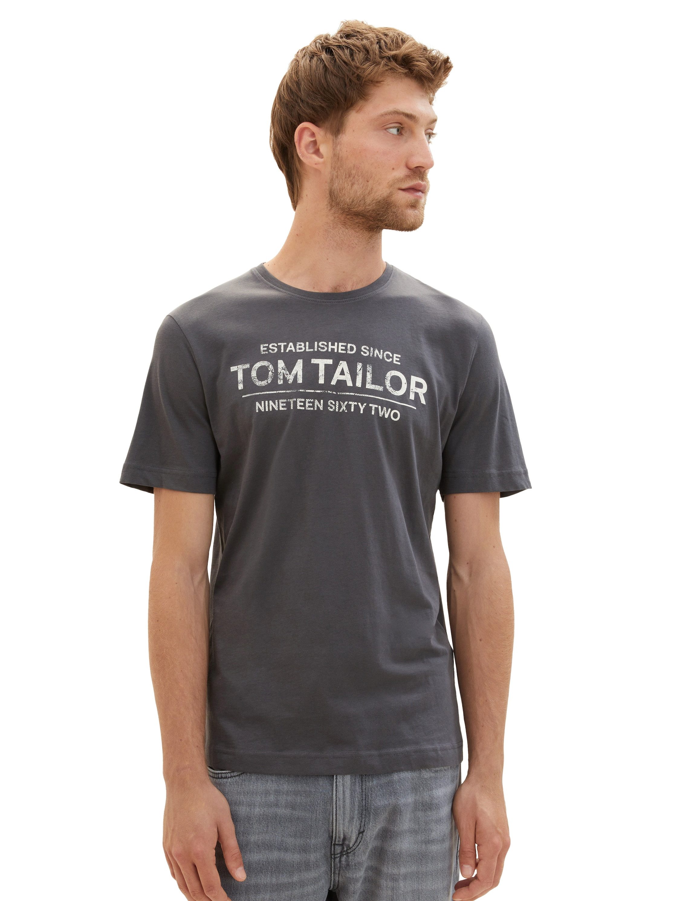 TOM TAILOR T-Shirt mit Frontprint günstig online kaufen