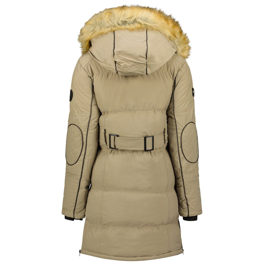 Damen Fleece mit Beige G-Blustery Norway Winterjacke gefütterte leyoley by Taschen Geographical