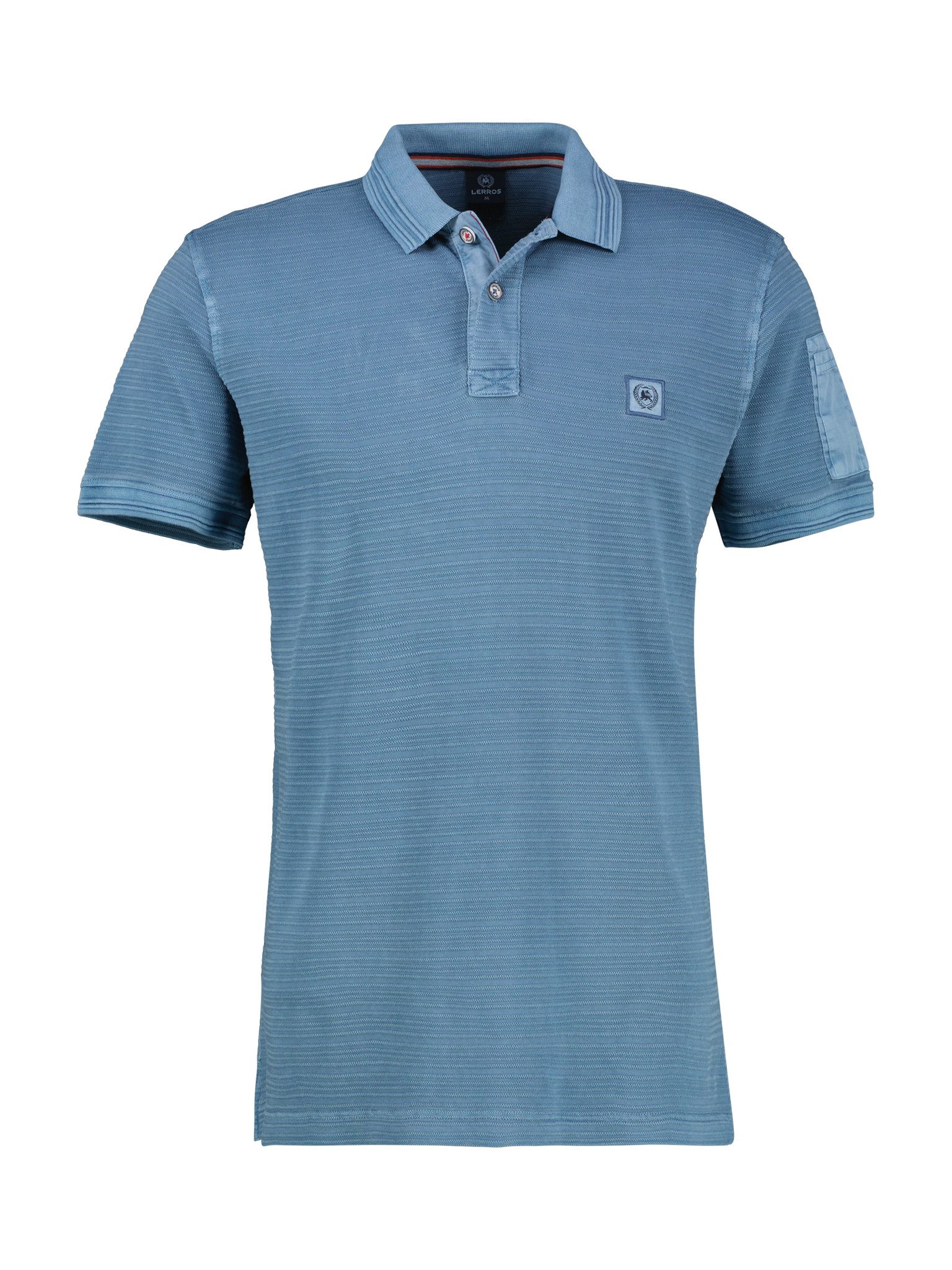LERROS Poloshirt mit Streifen Muster – Bild 3 von 4
