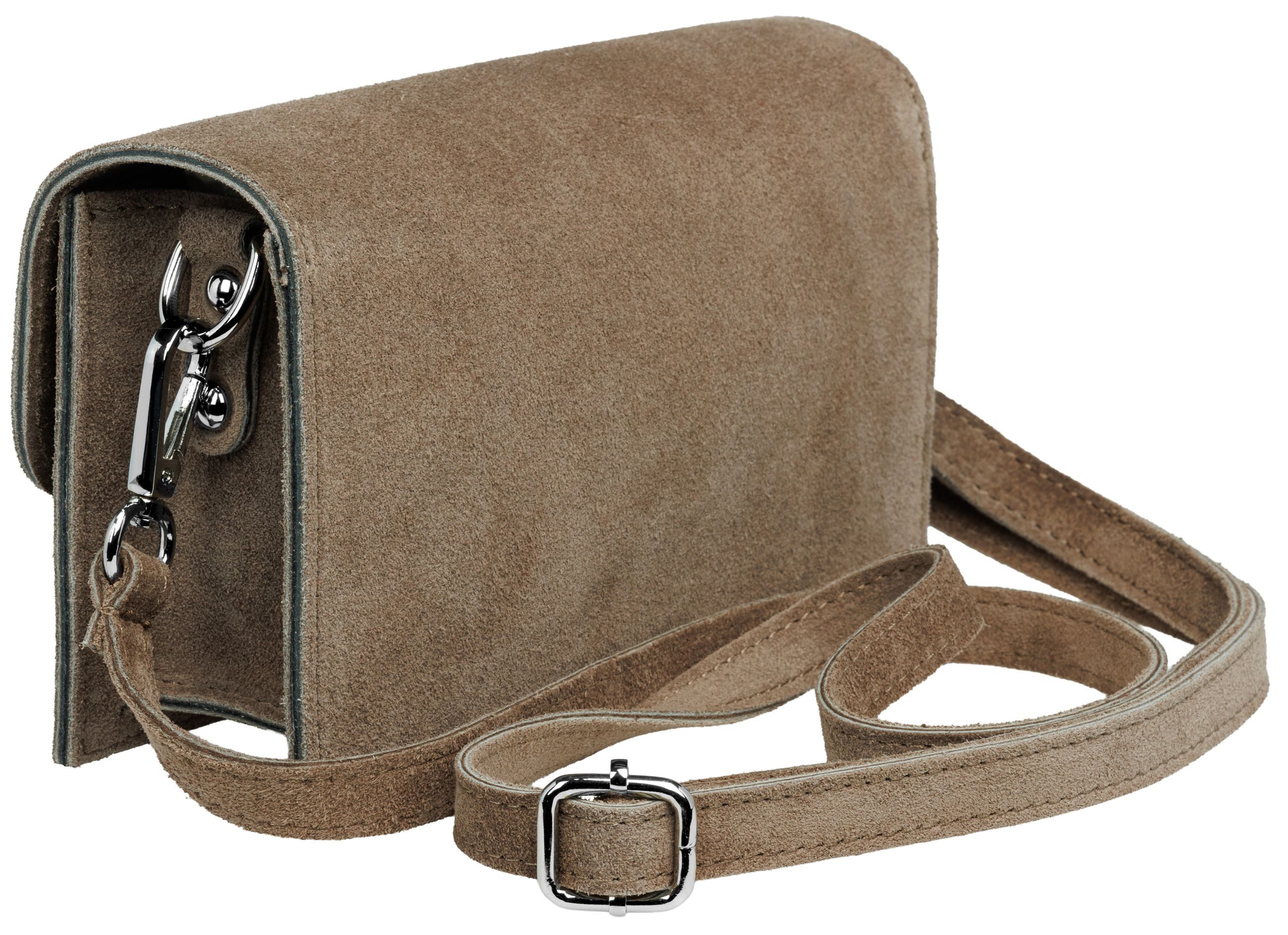Caspar Umhängetasche Wildleder Dirndltasche Damen Handtasche - PREMIUM LINE günstig online kaufen