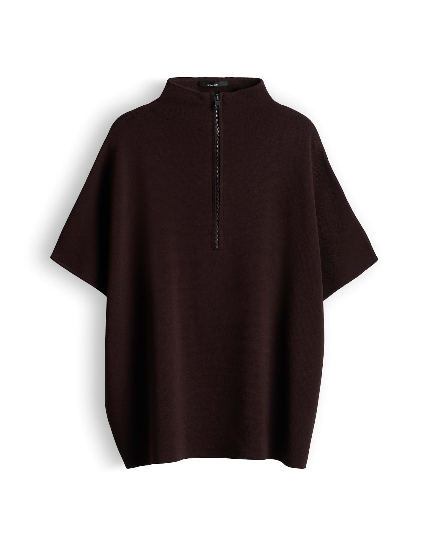 someday Poncho Poncho aus Feinstrick Poncho aus Feinstrick