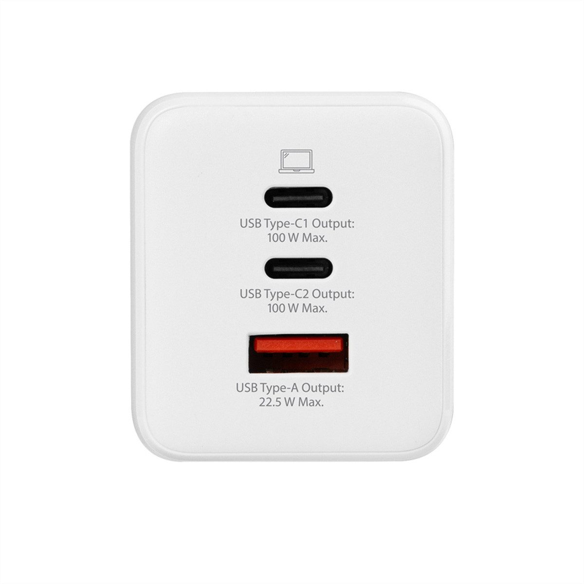 SKROSS Power Charger Combo+ Stromadapter, 2x USB-C, 1x USB-A, GaN, 100W