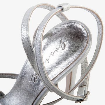 GosiaK. "Melissa" Riemchensandalette in elegantem Silber