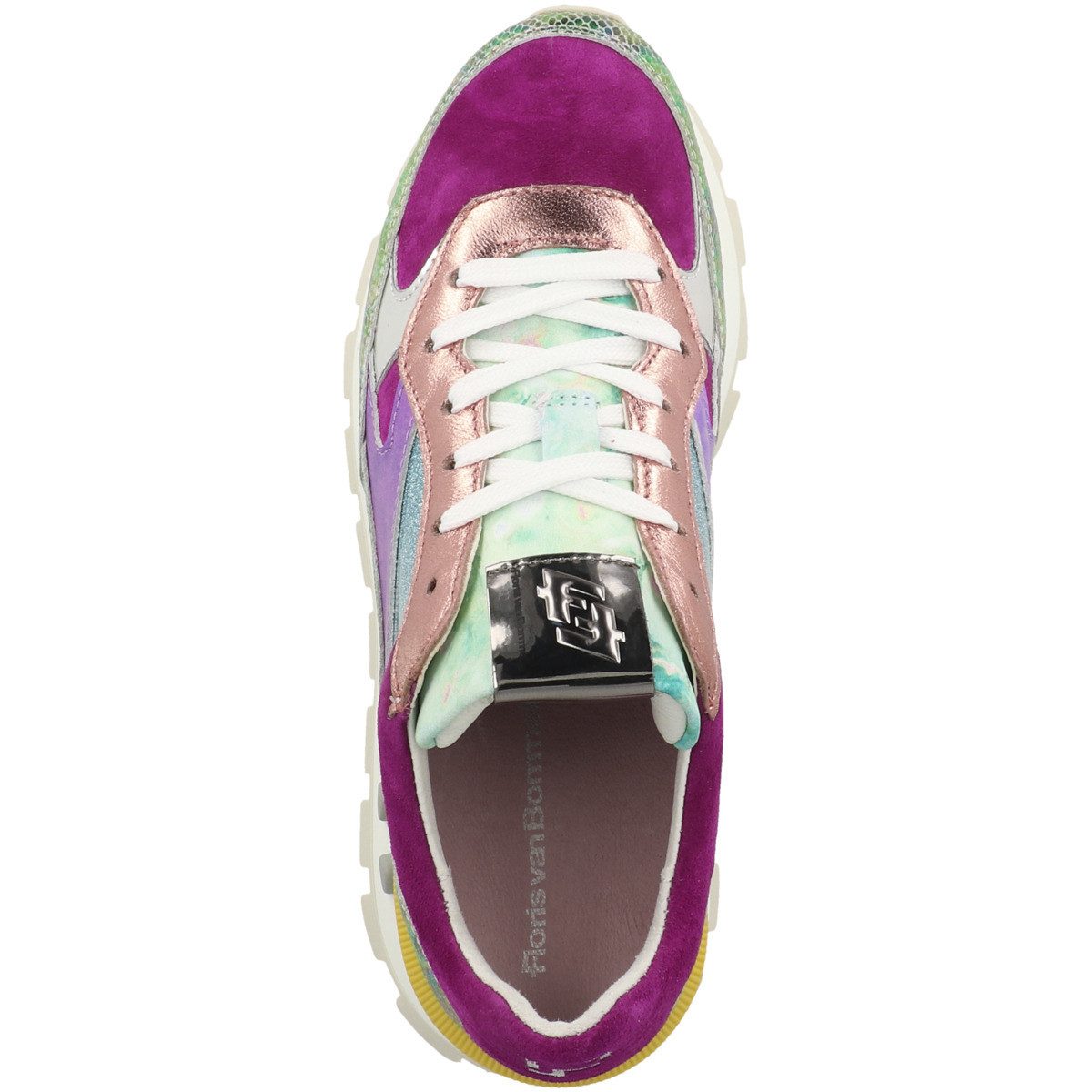 Floris van Bommel Blokki 04.13 Damen Sneaker Turnschuhe, Sportschuhe, Freizeitschuhe, Halbschuhe, Schnürschuhe