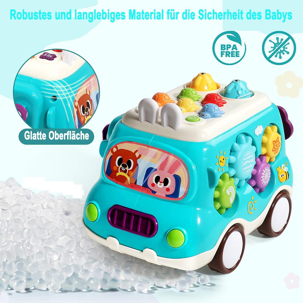 CLTYQ Lernspielzeug Montessori Musikspielzeug ab 1 Jahr, Lernspielzeug mit günstig online kaufen