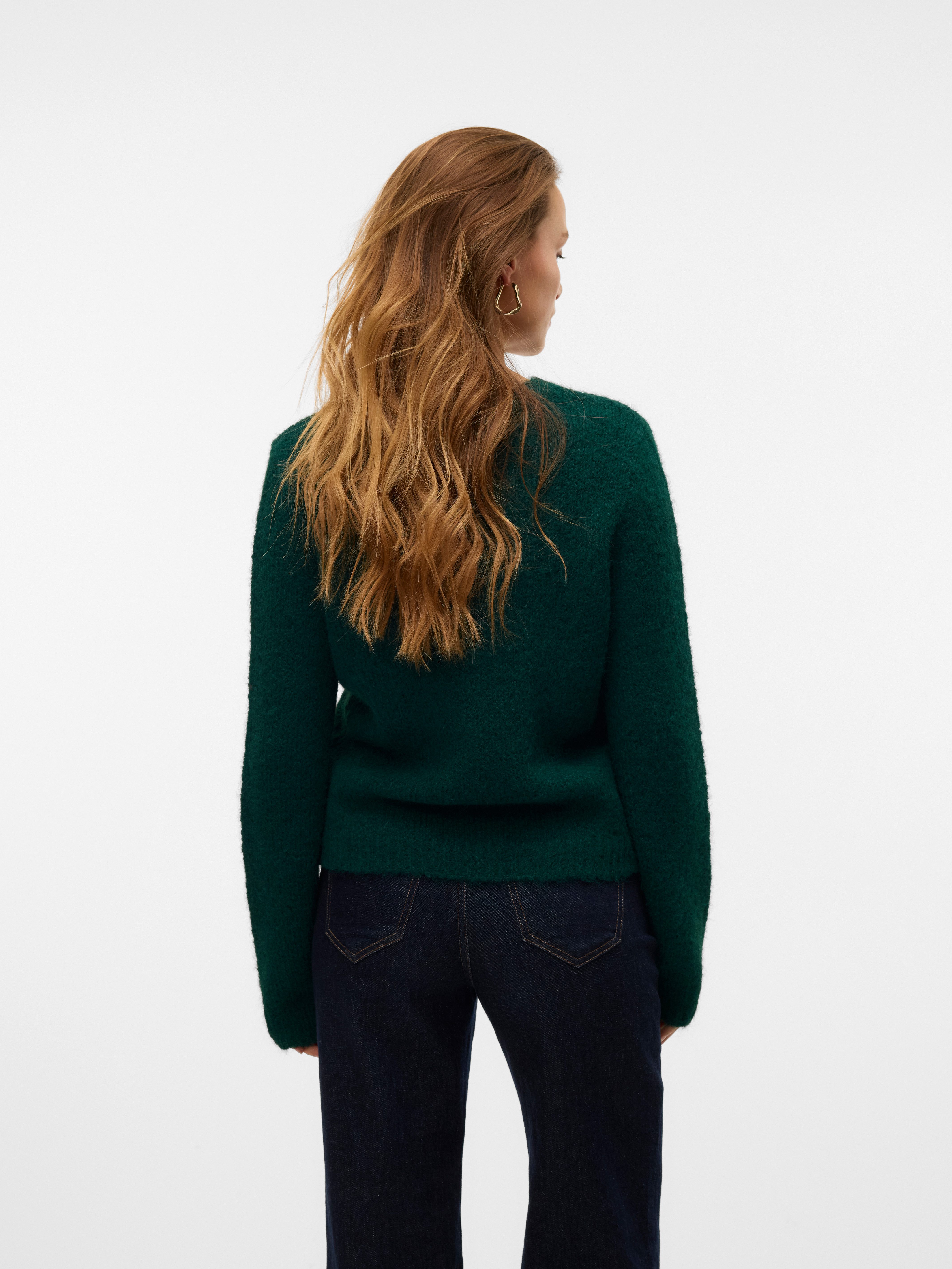 Vero Moda Strickpullover VMNOVAH LS O-NECK PULLOVER GA NOOS