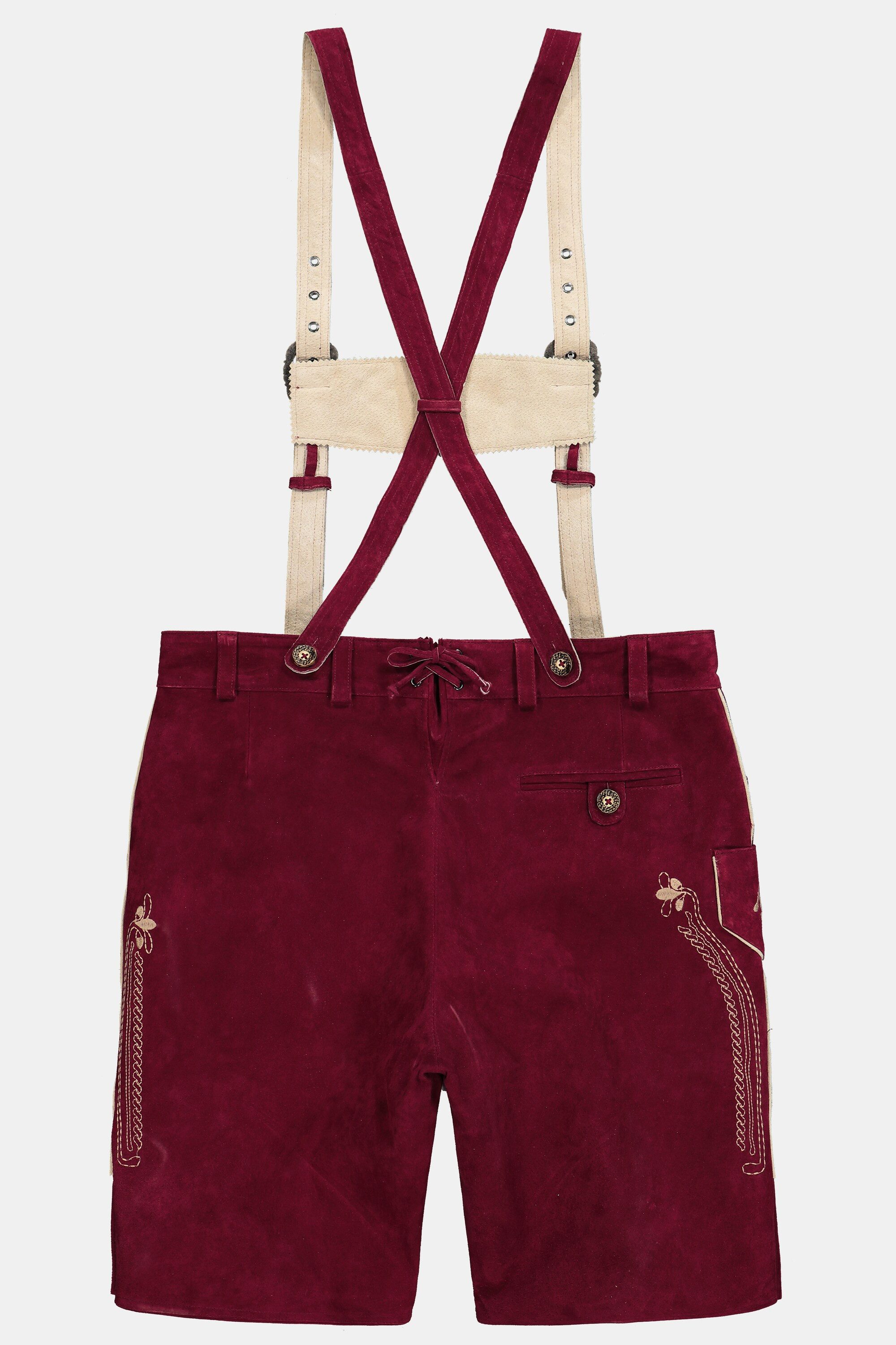 JP1880 Lederhose Trachtenhose echtes Leder Stickereien – Bild 3 von 4