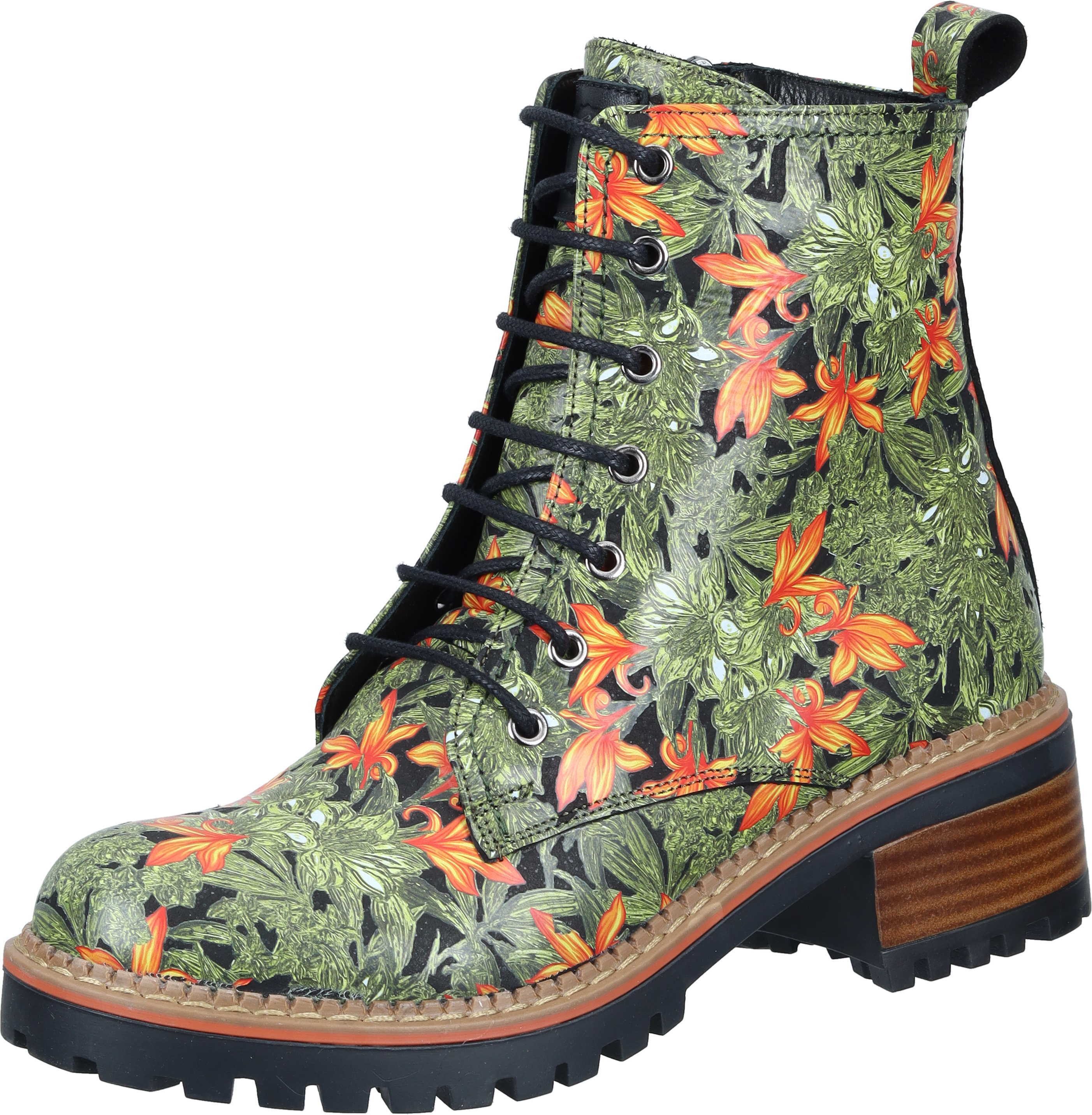 Manitu Stiefeletten Schnürstiefelette aus echtem Leder günstig online kaufen