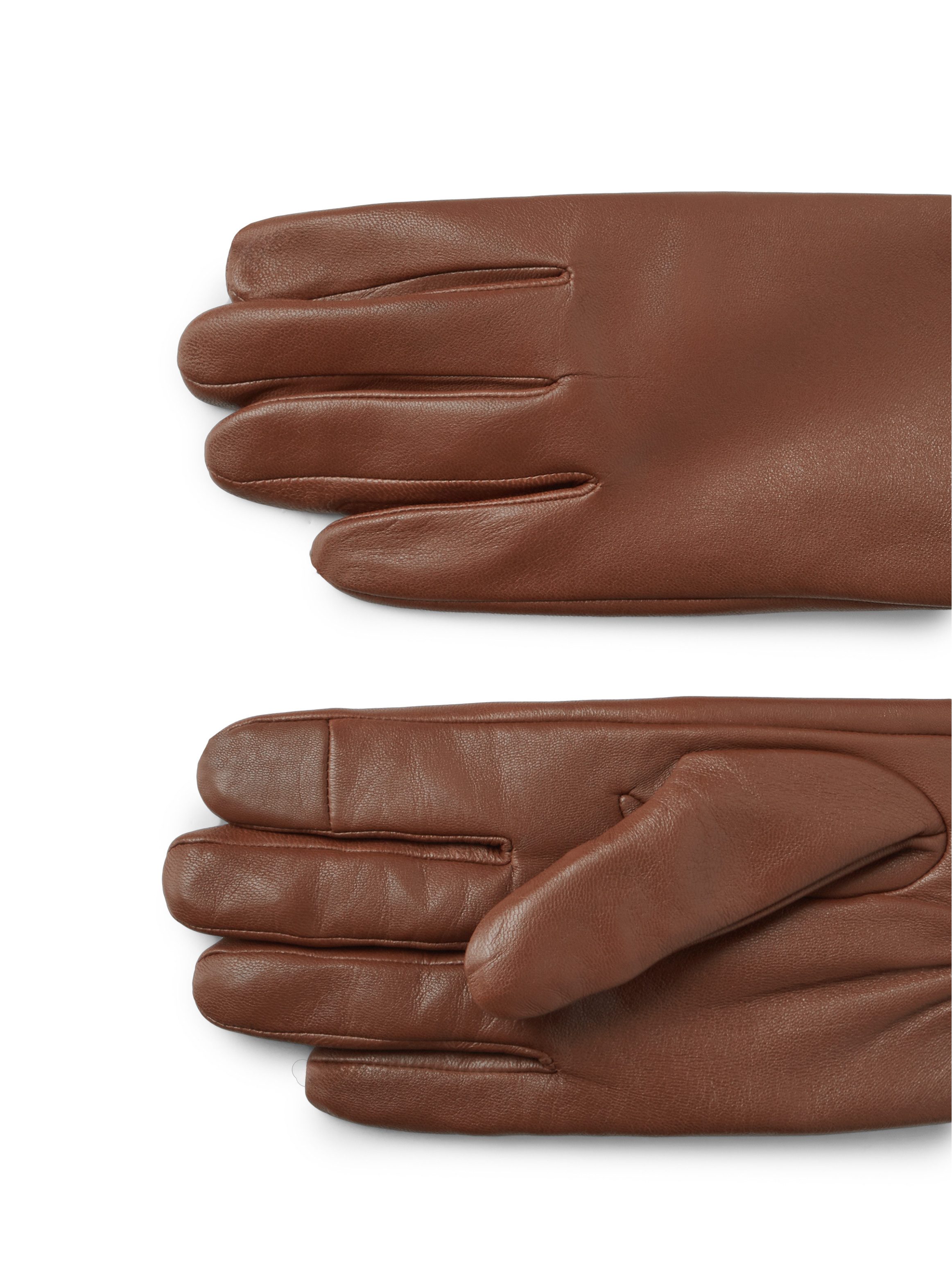 Tommy Hilfiger Lederhandschuhe ESSENTIAL FLAG LEATHER GLOVES mit Tommy Hilfiger Flagge