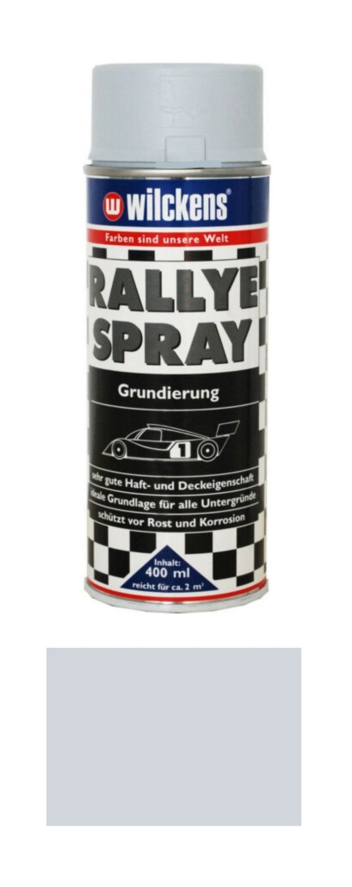 Spray Sprühlack Grau Rallye Wilckens 400 Grundierung Farben ml