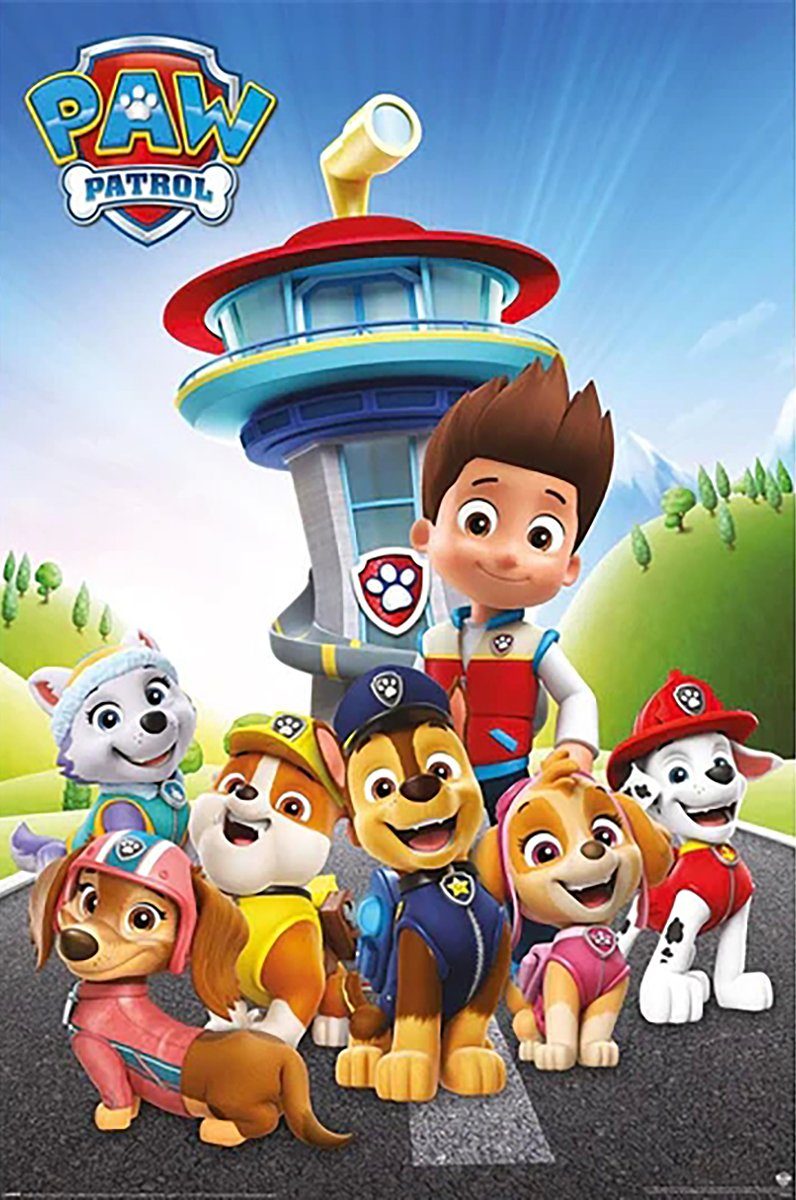 PYRAMID Poster Paw Patrol Poster Team 61 x 91,5 cm günstig online kaufen