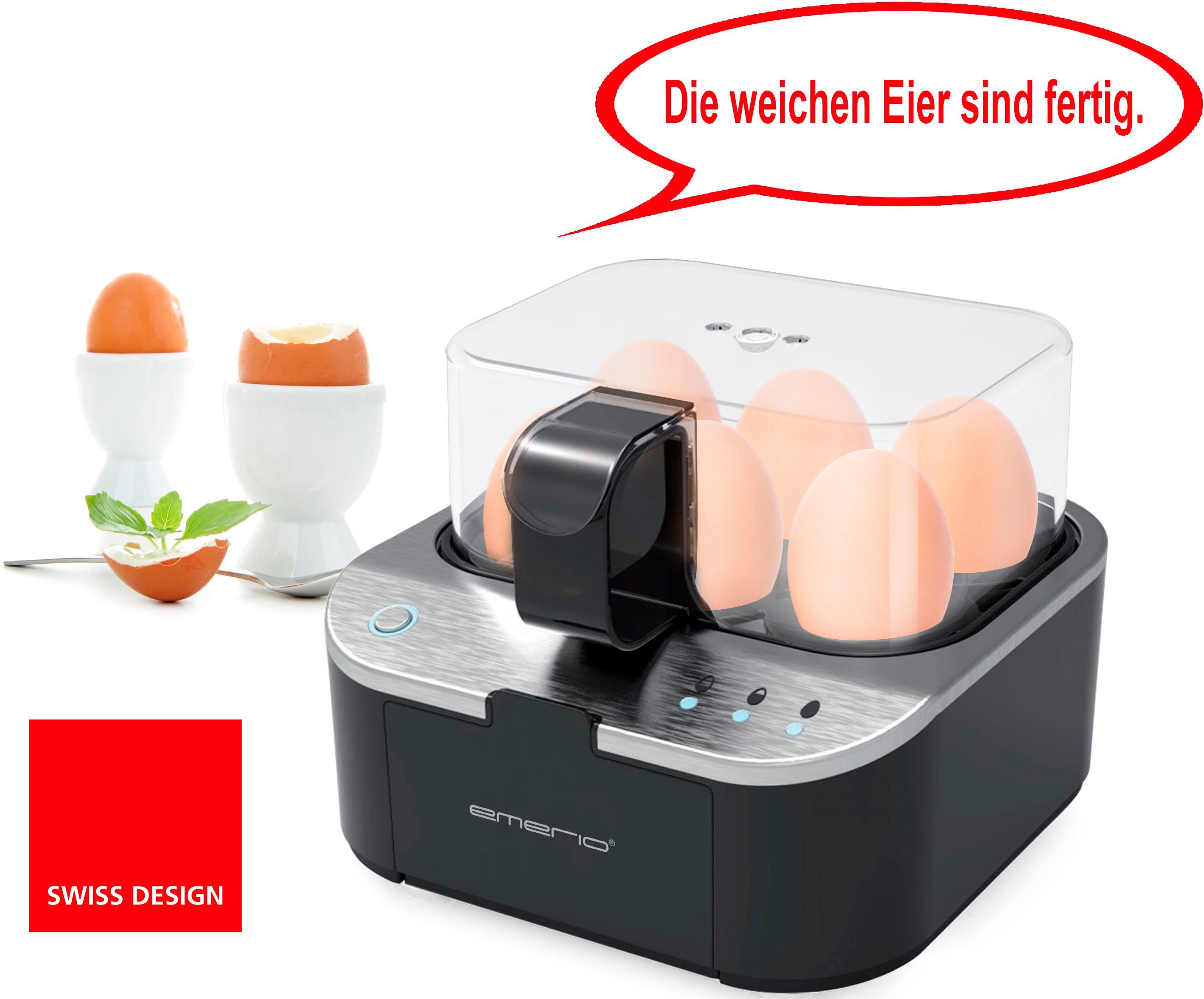 Emerio Eierkocher EB-123177, Anzahl Eier: 6 St., 400 W