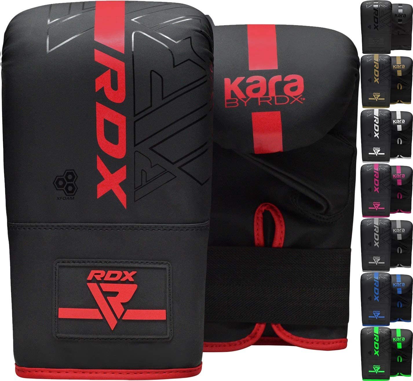 RDX Sports Sandsackhandschuhe RDX Boxsackhandschuhe Arts, Martial RED Sparring, für Boxen