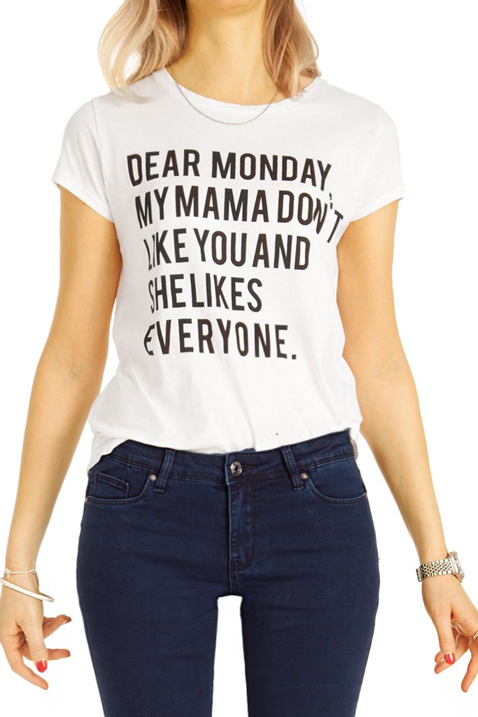 be styled Skinny-fit-Jeans Hüftjeans Skinny Hose - Stretch slim Röhrenjeans günstig online kaufen