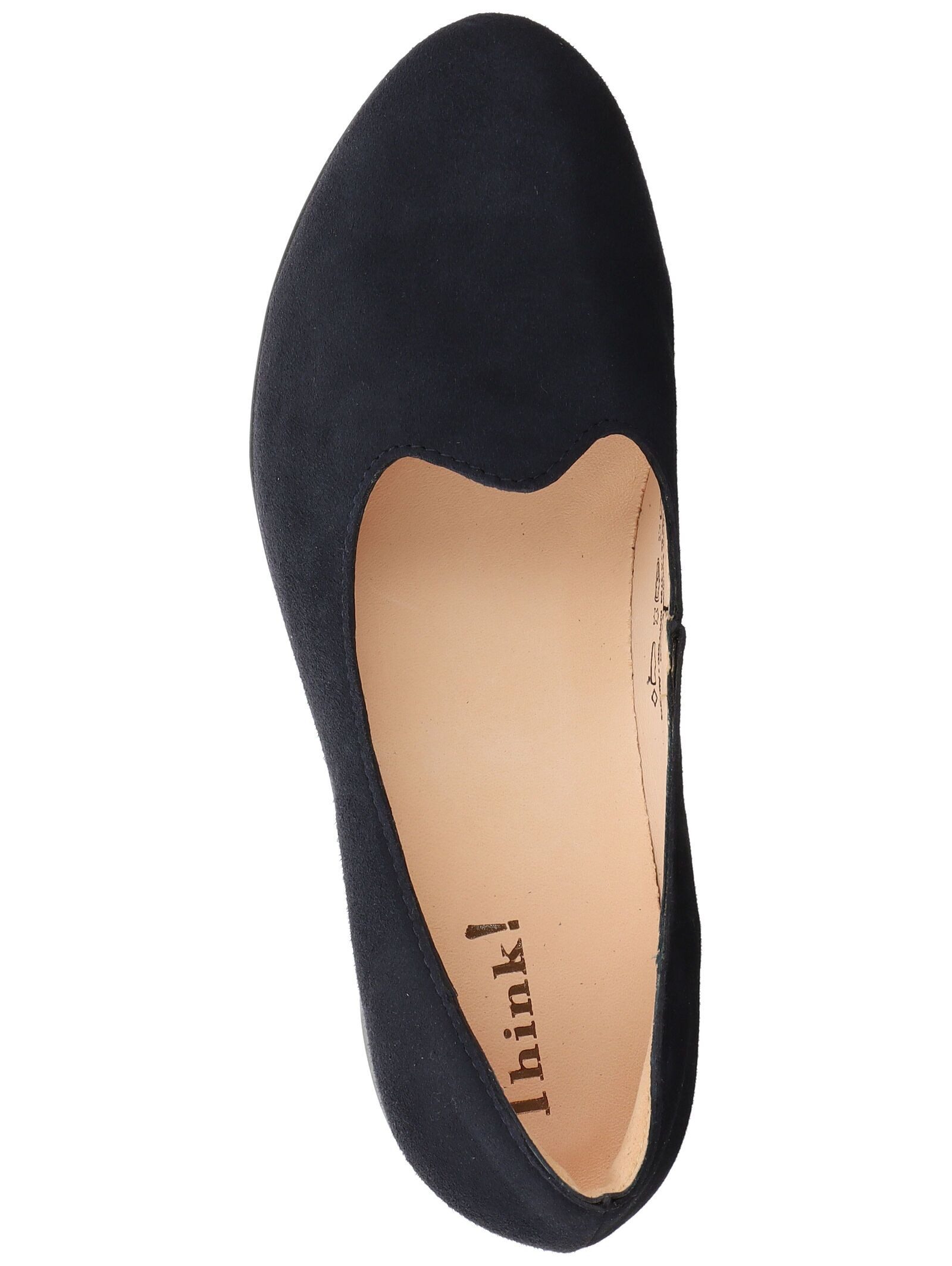 Think! Think! Ballerinas Veloursleder Ballerina
