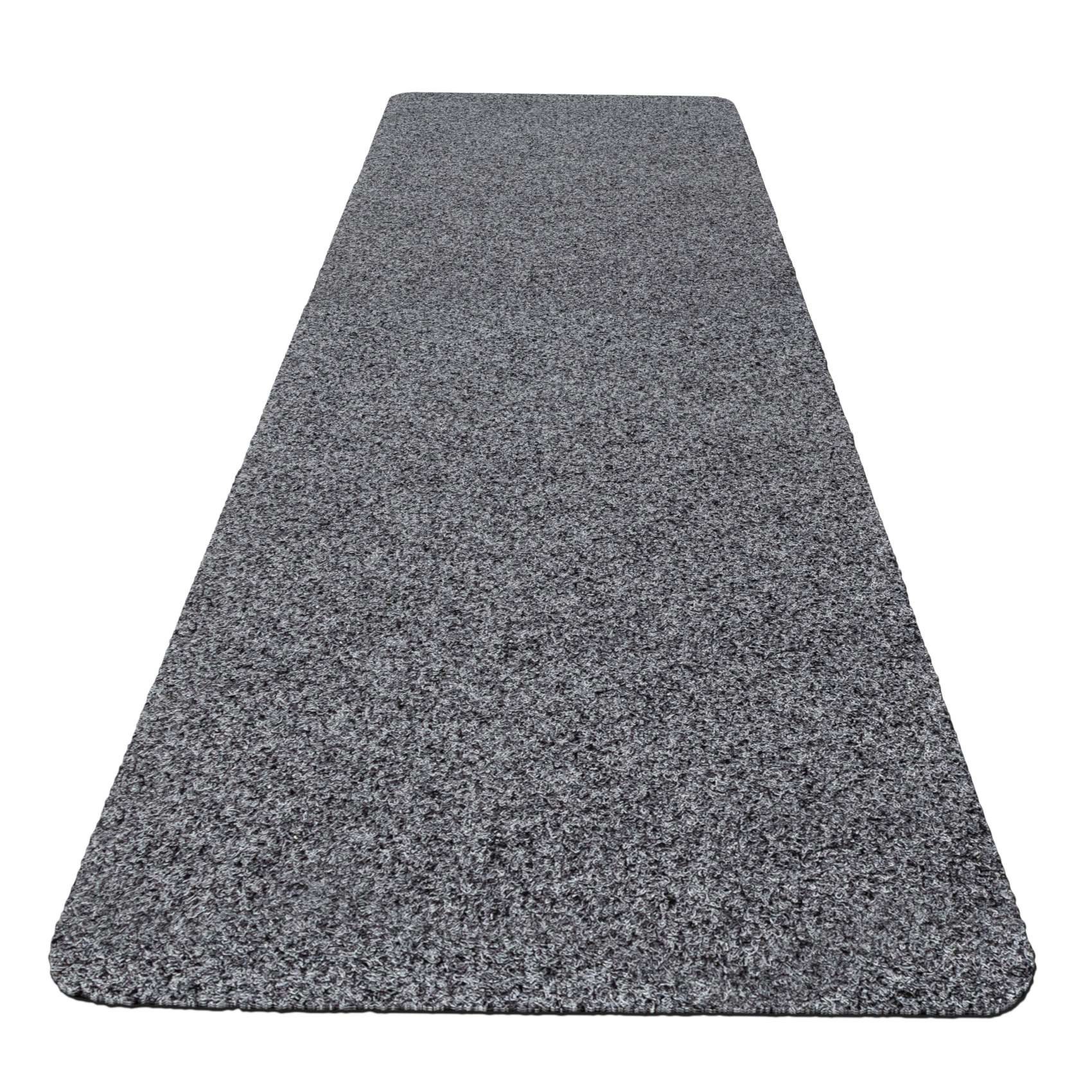 ANRO Fußmatte Türvorleger Schmutzfangmatte POET, eckig, Höhe: 5 mm, Kräuselig Größe 40x120cm