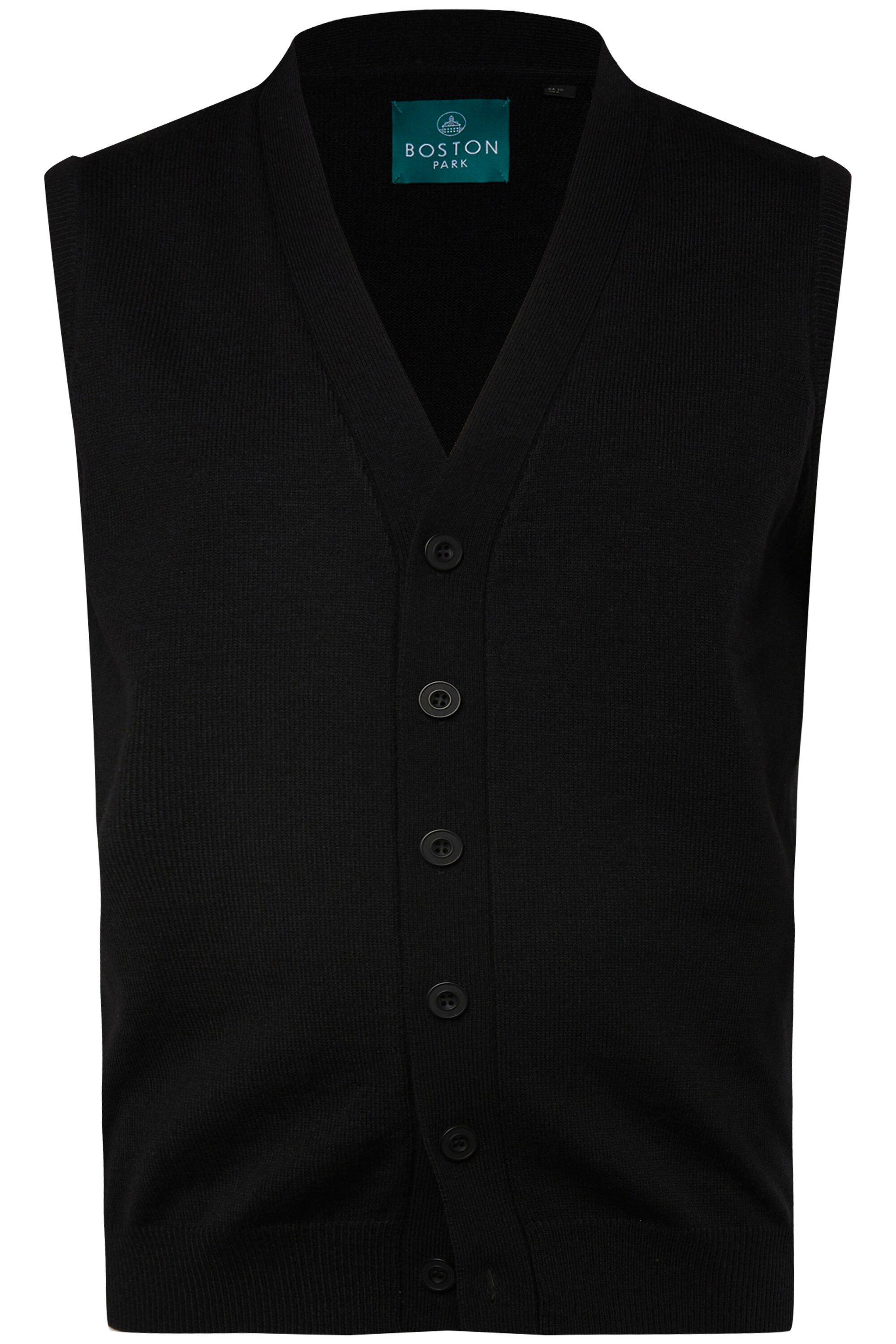 Boston Park Steppweste Boston Park Strickweste V-Ausschnitt bis 84/86 günstig online kaufen