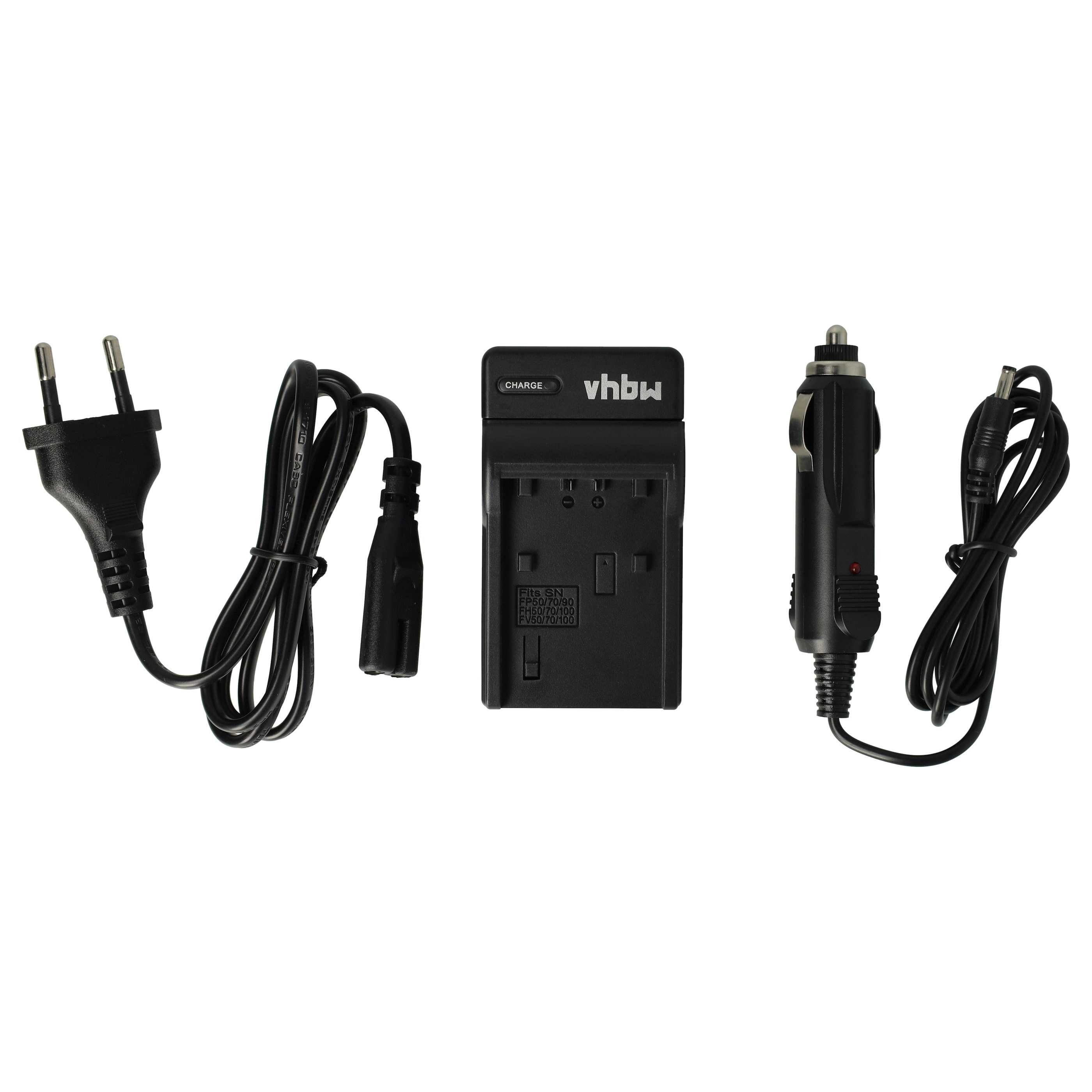 CHARGEUR DOUBLE POUR Sony caméscope HDR-CX160 HDR-CX160E - 4.2 / 8.4 V EUR 24,29 - FR