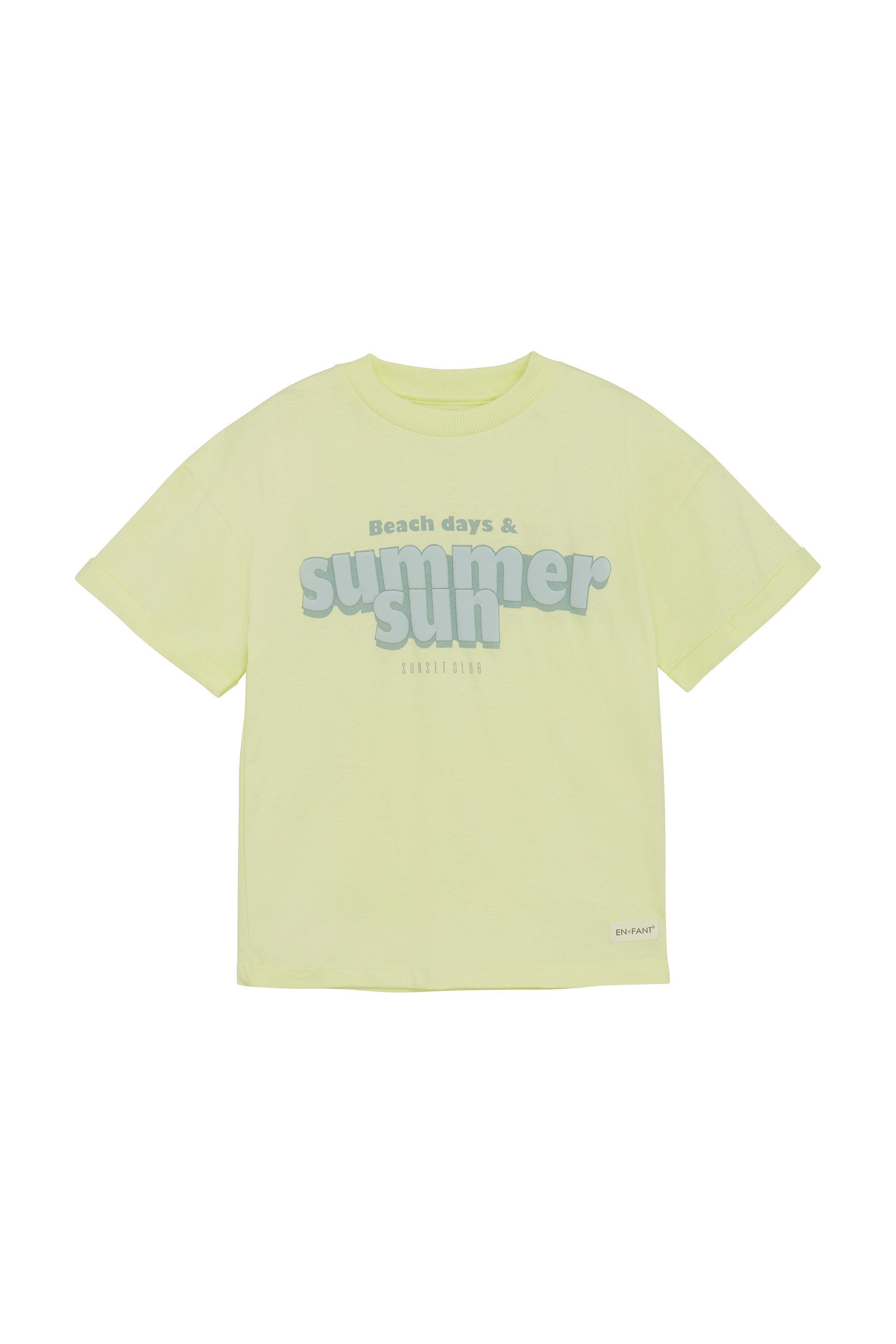 EN FANT Rundhalsshirt ENT-shirt SS Modernes T-Shirt mit Aufdruck