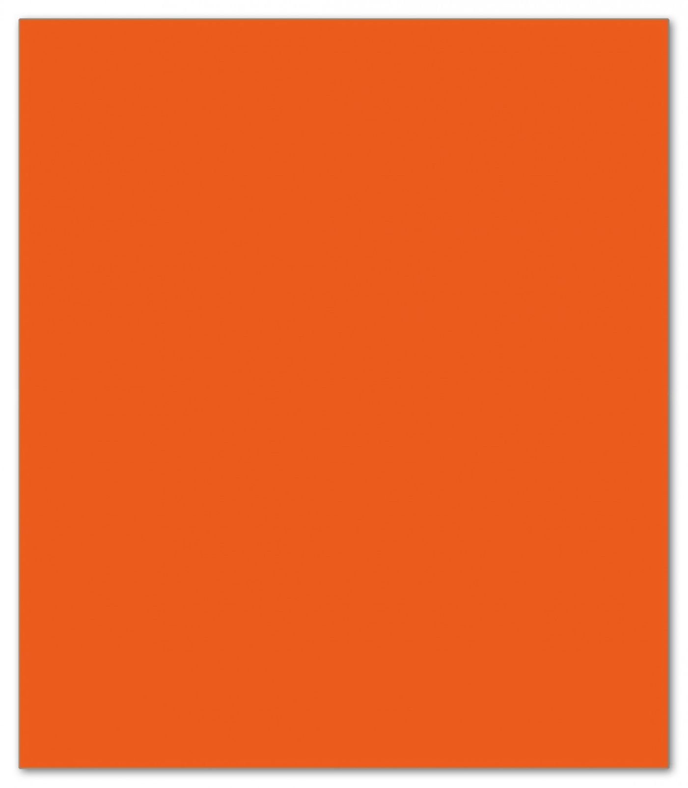 Wallario Herd-Abdeckplatte Orange, ESG-Sicherheitsglas, (Glasplatte, 1 tlg., inkl. 5mm Noppen), verschiedene Größen