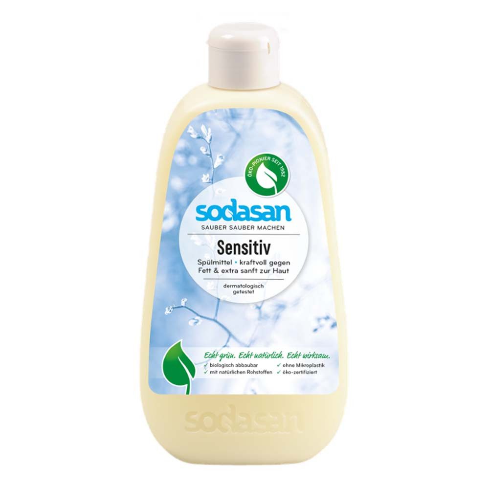 Sodasan Spülmittel - Sensitiv 500ml Geschirrspülmittel