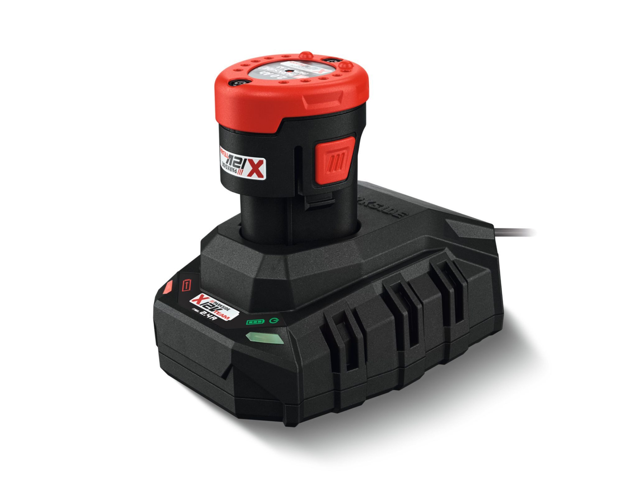 Parkside 12V Akku PAPK 12 A3 und Ladegerät PLGK 12 A3 Set Cell Balancing Akku-Set Akku und Ladegerät Set 12V (12 V), inkl. Ladegerät