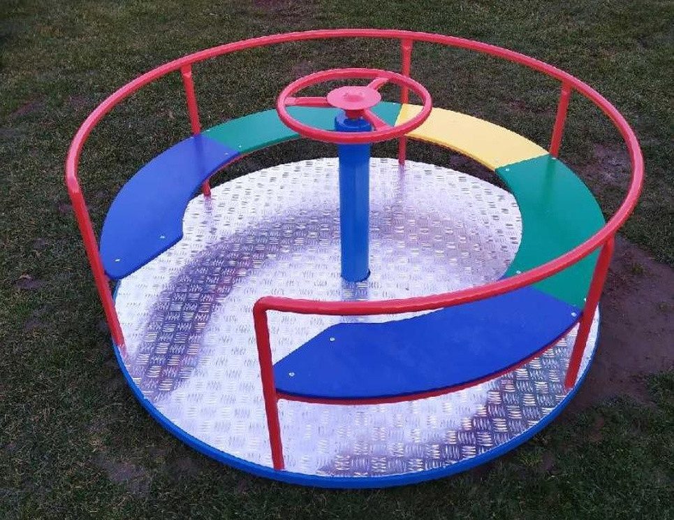 JVmoebel Klettergerüst Karussell Spielplatz Drehbare Outdoor Spielsachen Karusselle Kinder, Made in Europa