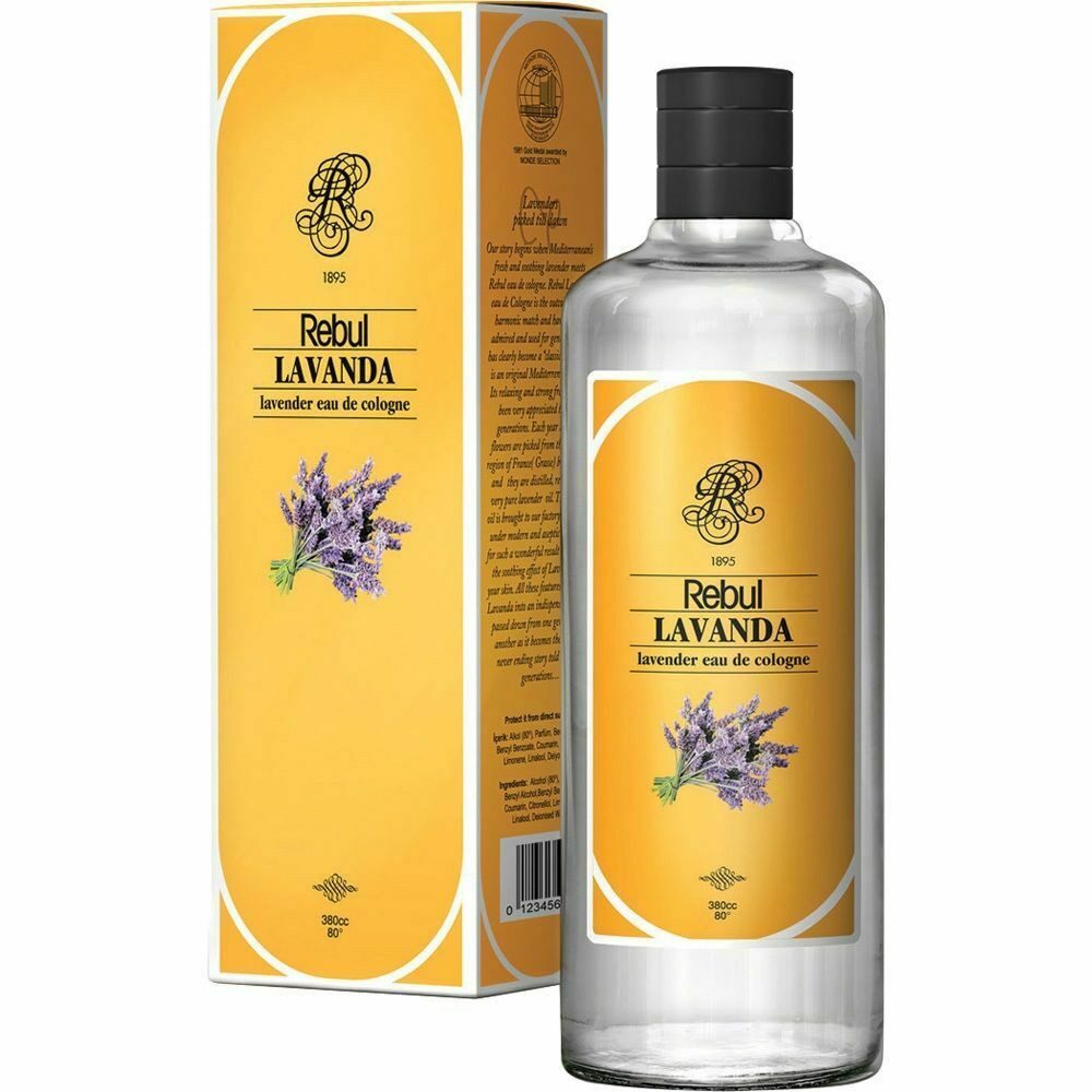 Rebul Kozmetik Eau de Cologne Eau De Cologne Kölnisch Wasser 270ml LAVANDA