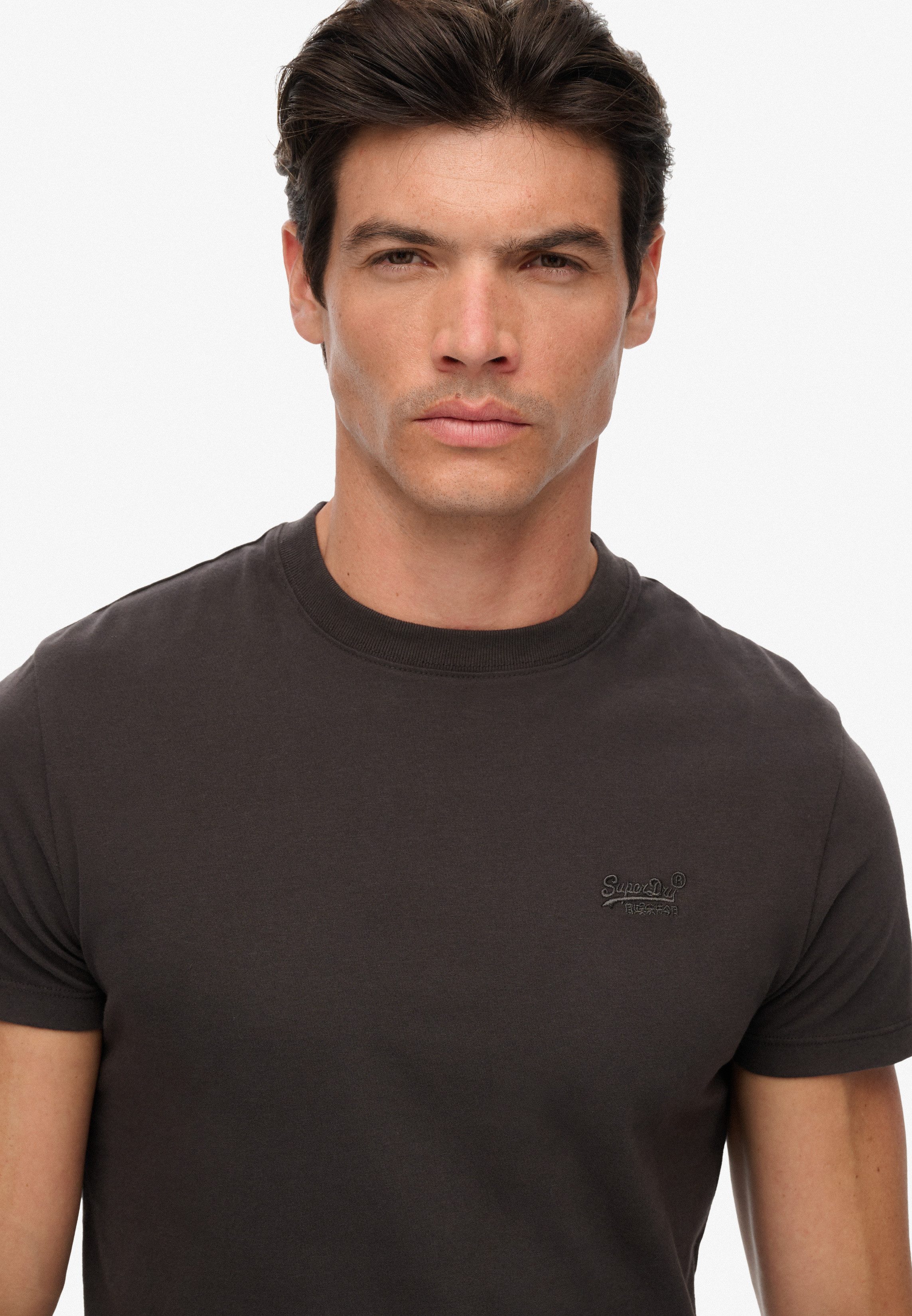 Superdry Rundhalsshirt ESSENTIAL LOGO EMB TEE