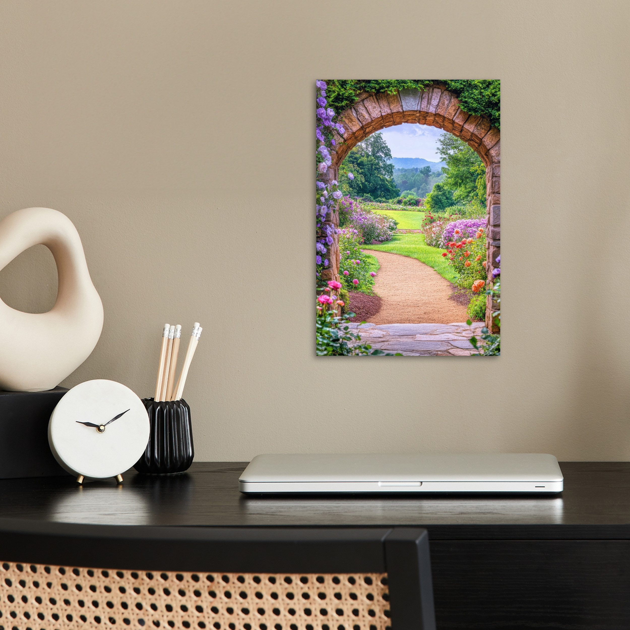 MuchoWow Poster Fensterblickes - Tor - günstig online kaufen