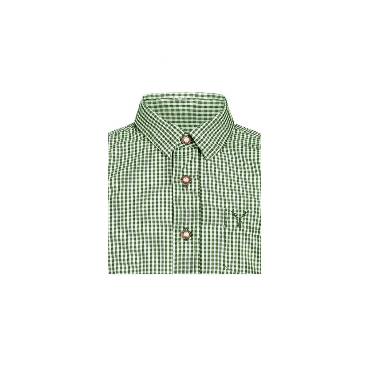 Trachtenhemd fit regular grün Nübler