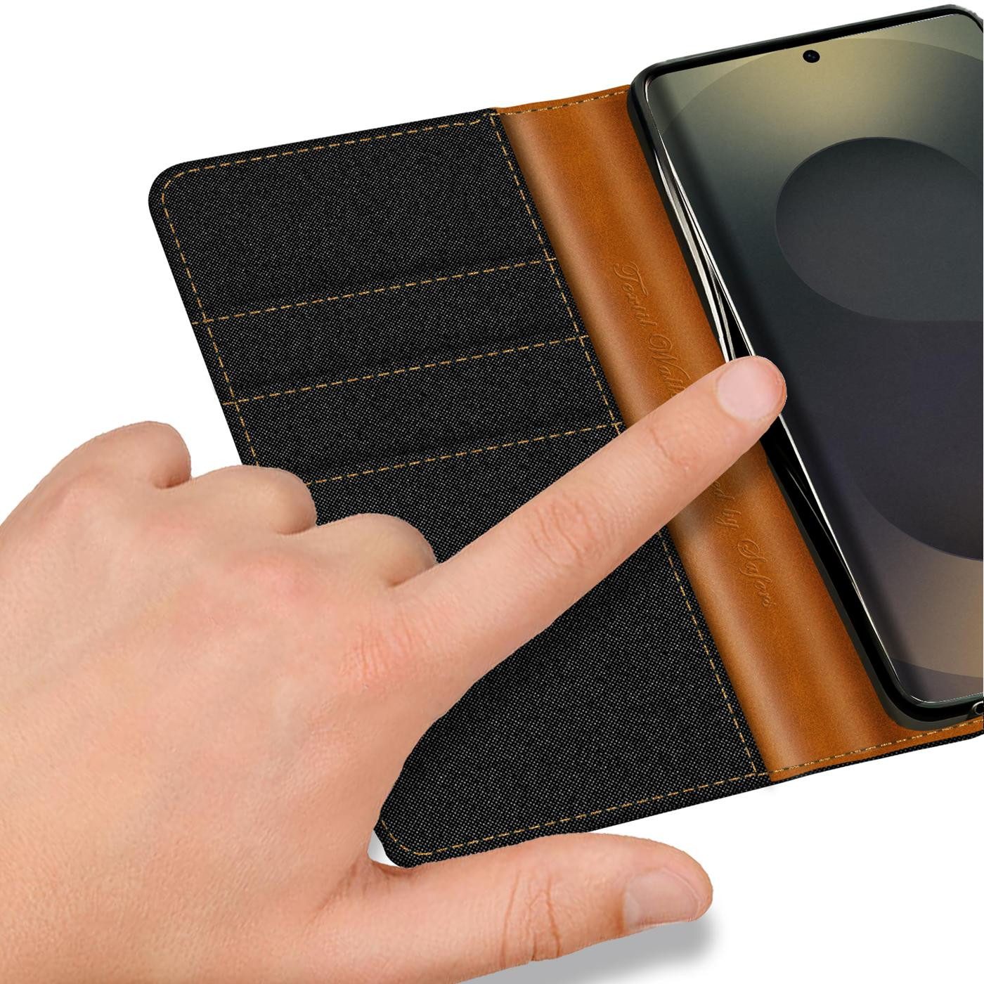 CoolGadget Handyhülle Flip Case Wallet Cover Book Tasche für Samsung Galaxy S26 Ultra, Handy Tasche mit Kartenfach Book Schutzhülle – Bild 4 von 5