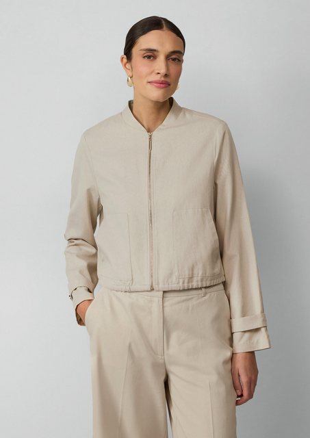 s.Oliver BLACK LABEL Funktionsjacke Kurzer Blouson im Relaxed Fit mit Futte günstig online kaufen