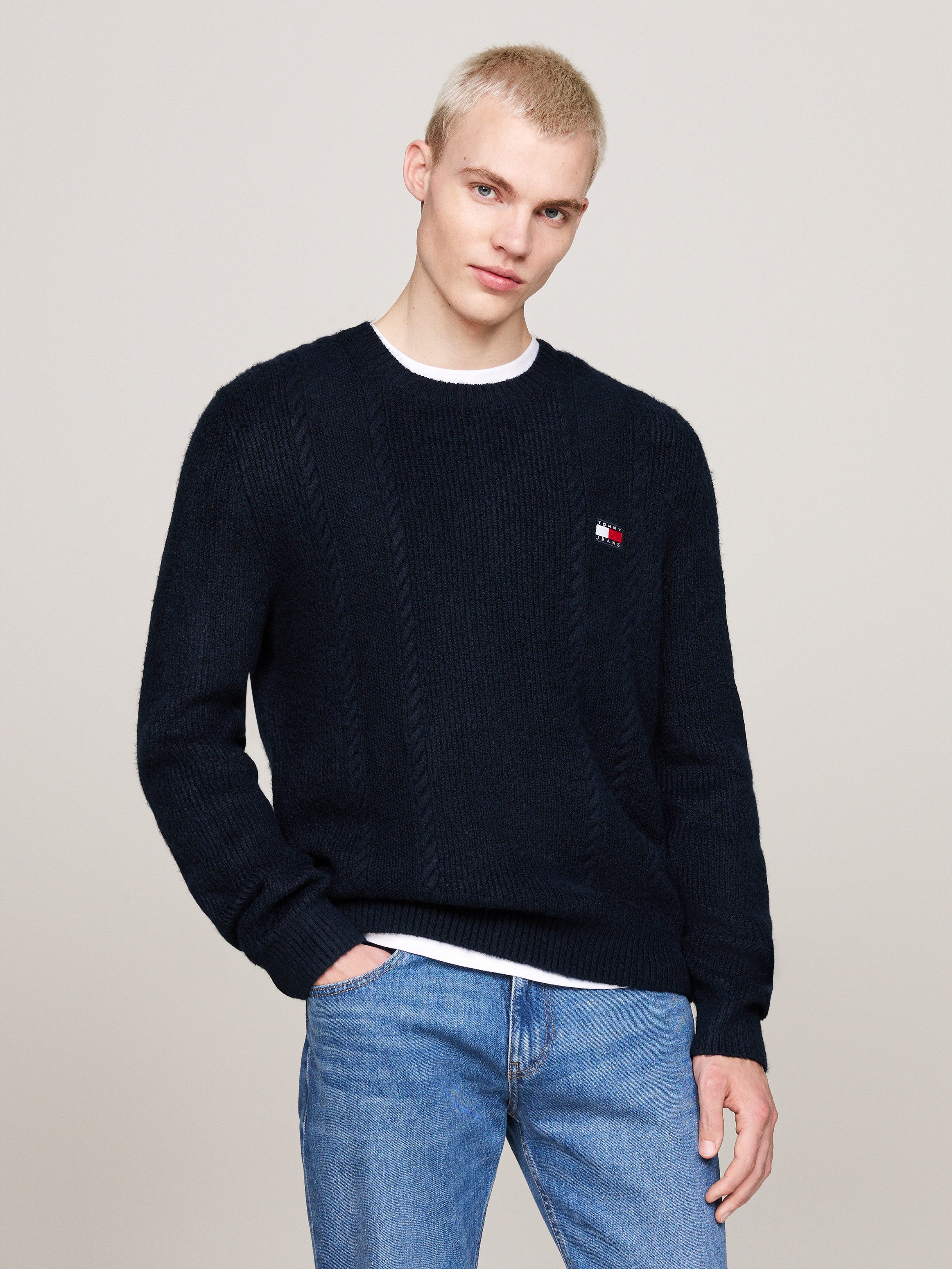 Tommy Jeans Sweatshirt TJM SLIM CABLE günstig online kaufen