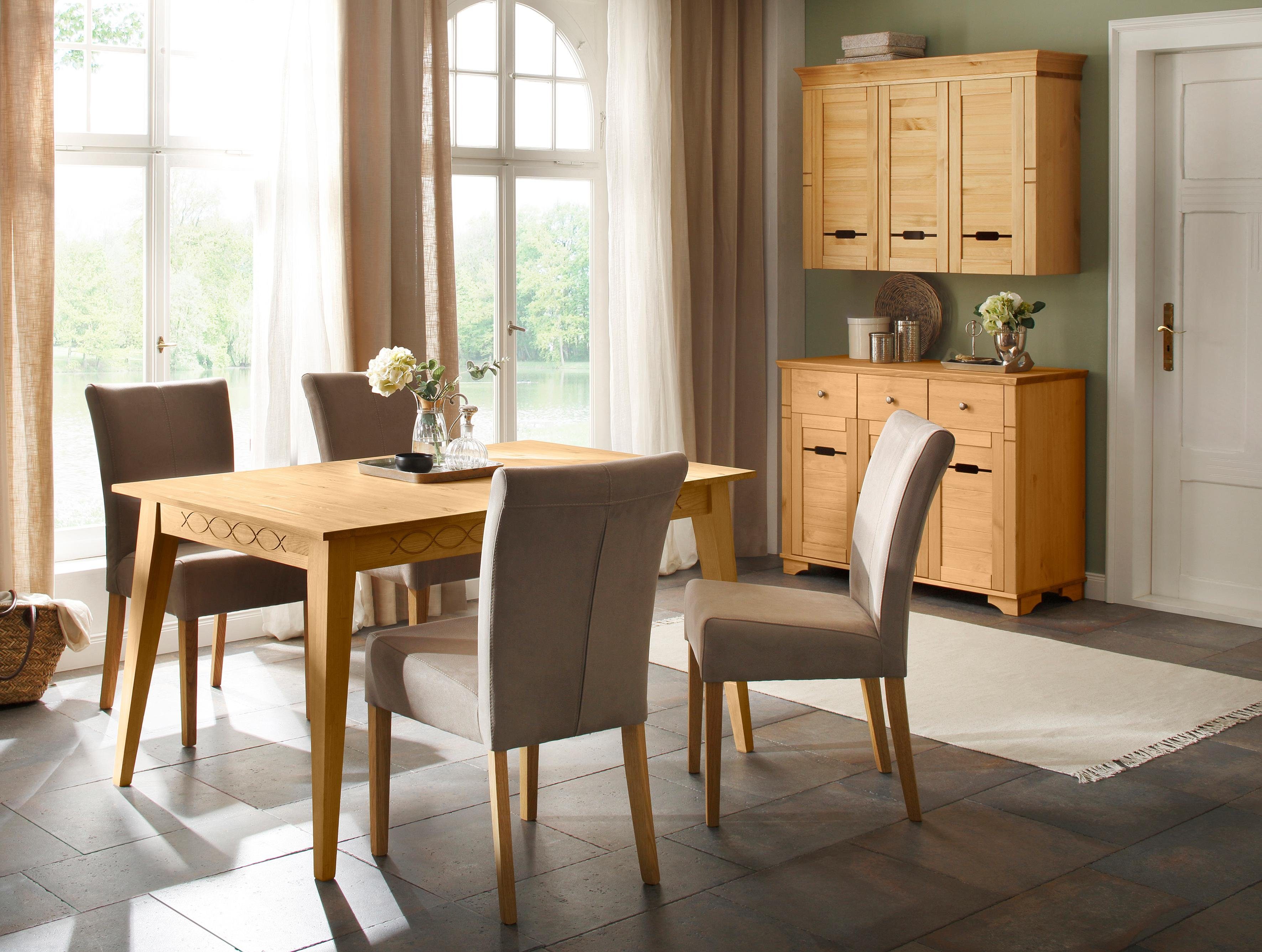 Home affaire Esszimmerstuhl Queen Polsterstuhl BESTSELLER (Set, 2 St), vers günstig online kaufen