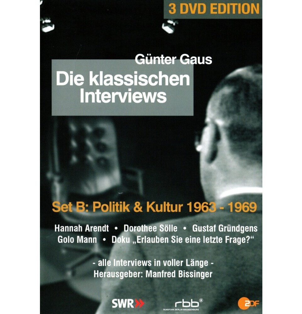 DVD Günter Gaus: Die klassischen Interviews 1