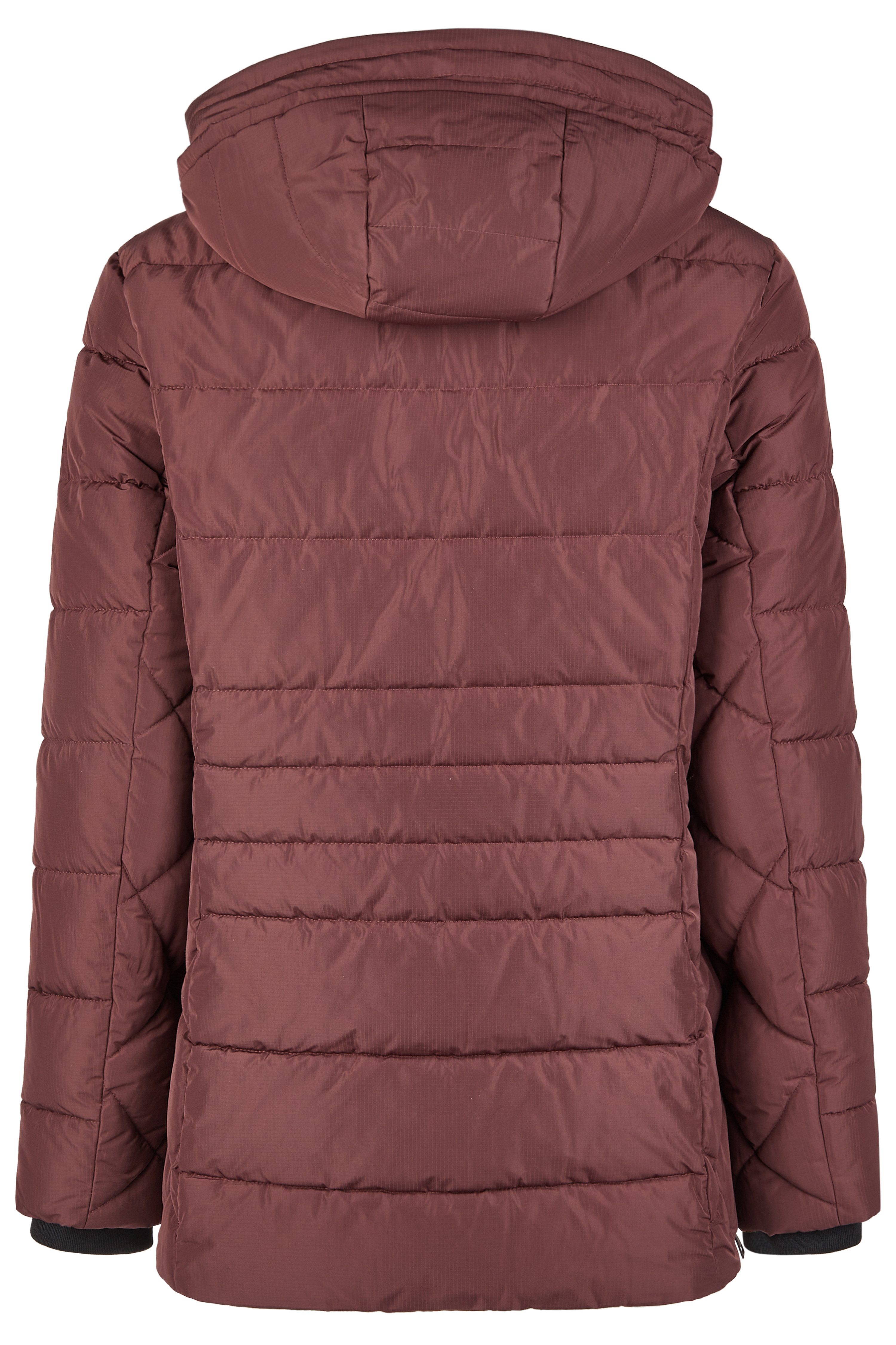Barbara Lebek Steppjacke Barbara Lebek Winterjacke mit Kapuze - burgund (1- günstig online kaufen