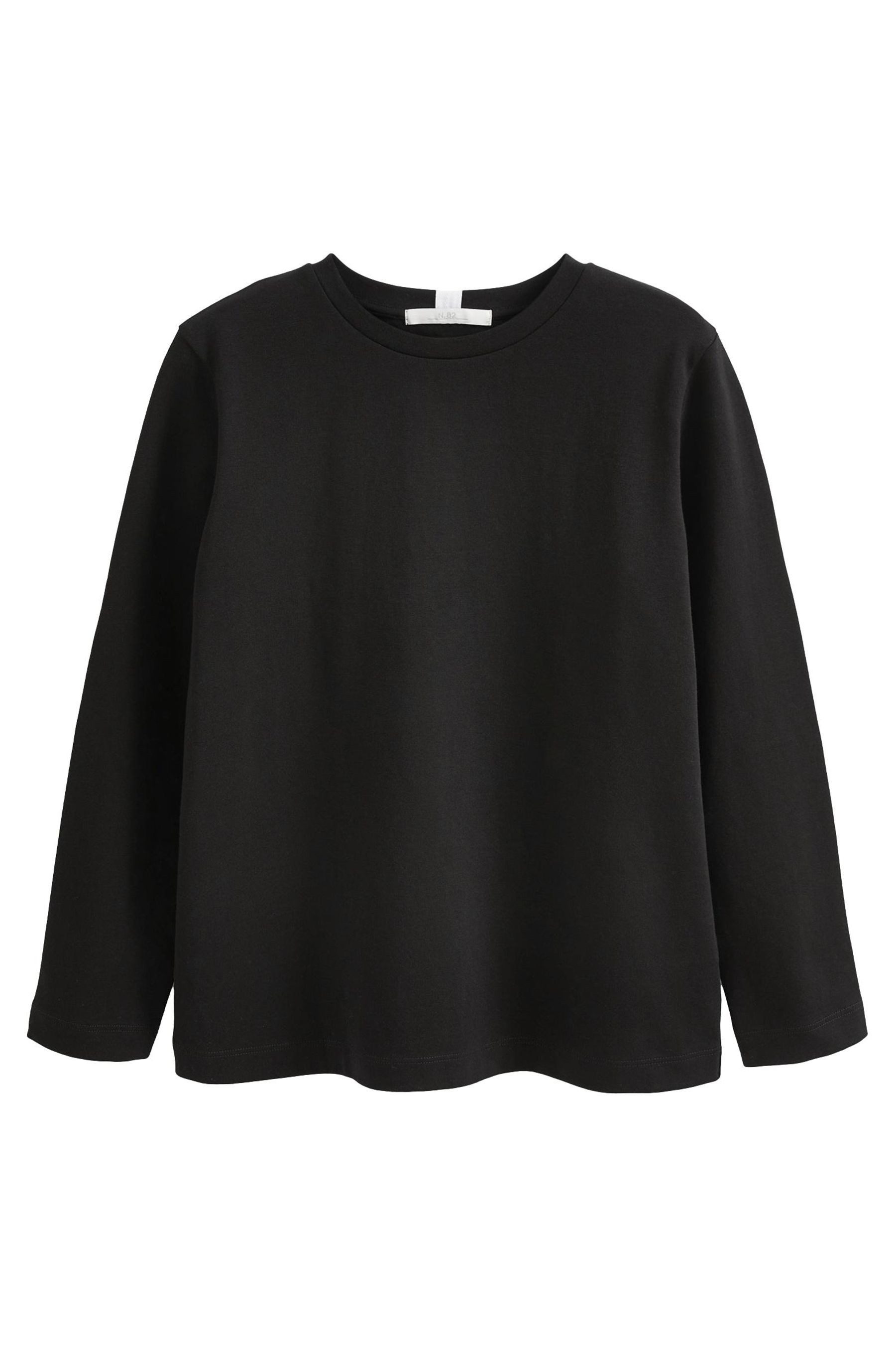 Langarmshirt Schweres Langarmshirt aus 100 % Baumwolle