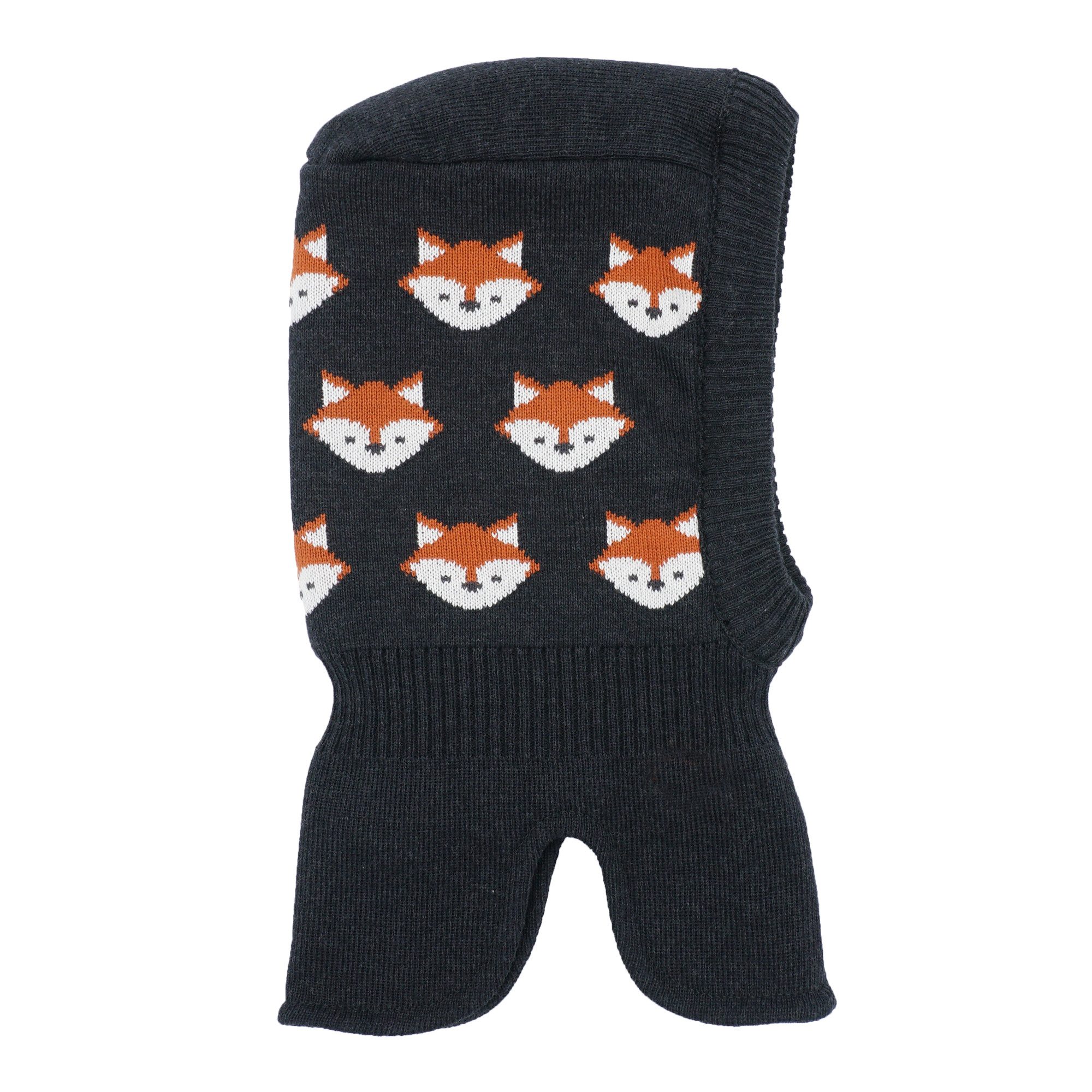 MAXIMO Schlupfmütze Baumwolle, gefüttert, wärmend, doppelt gestrickt, ausgenähtes Halsteil