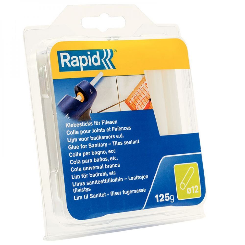 Rapid Heißluftgebläse Rapid Klebesticks Sanitär Weis 125 g 12 mm