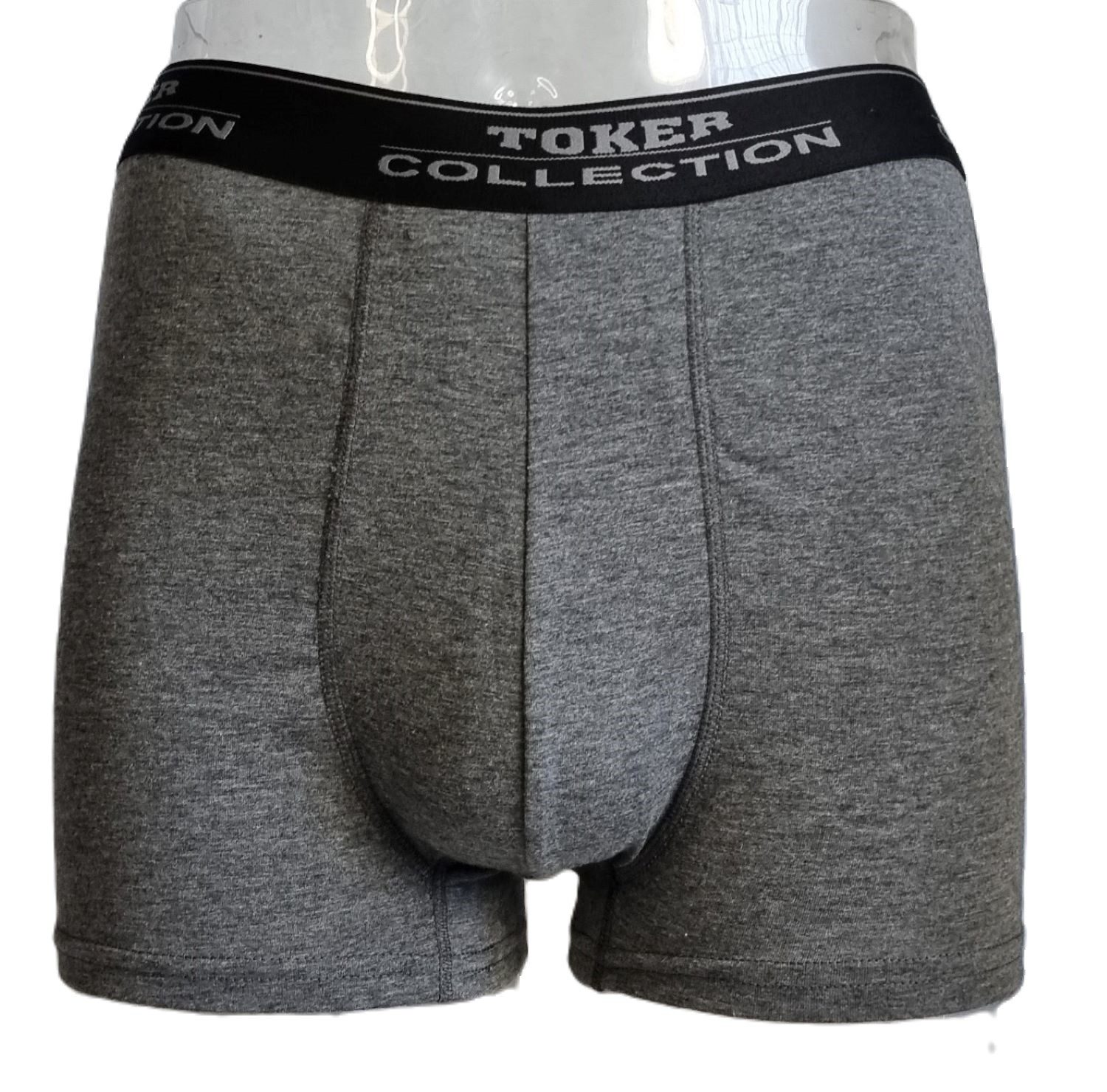 Toker Collection® Boxershorts Herren Boxershort 2 Stück ein Preis (Packung, 2er- Pack) mit Logo auf dem Taillenbund