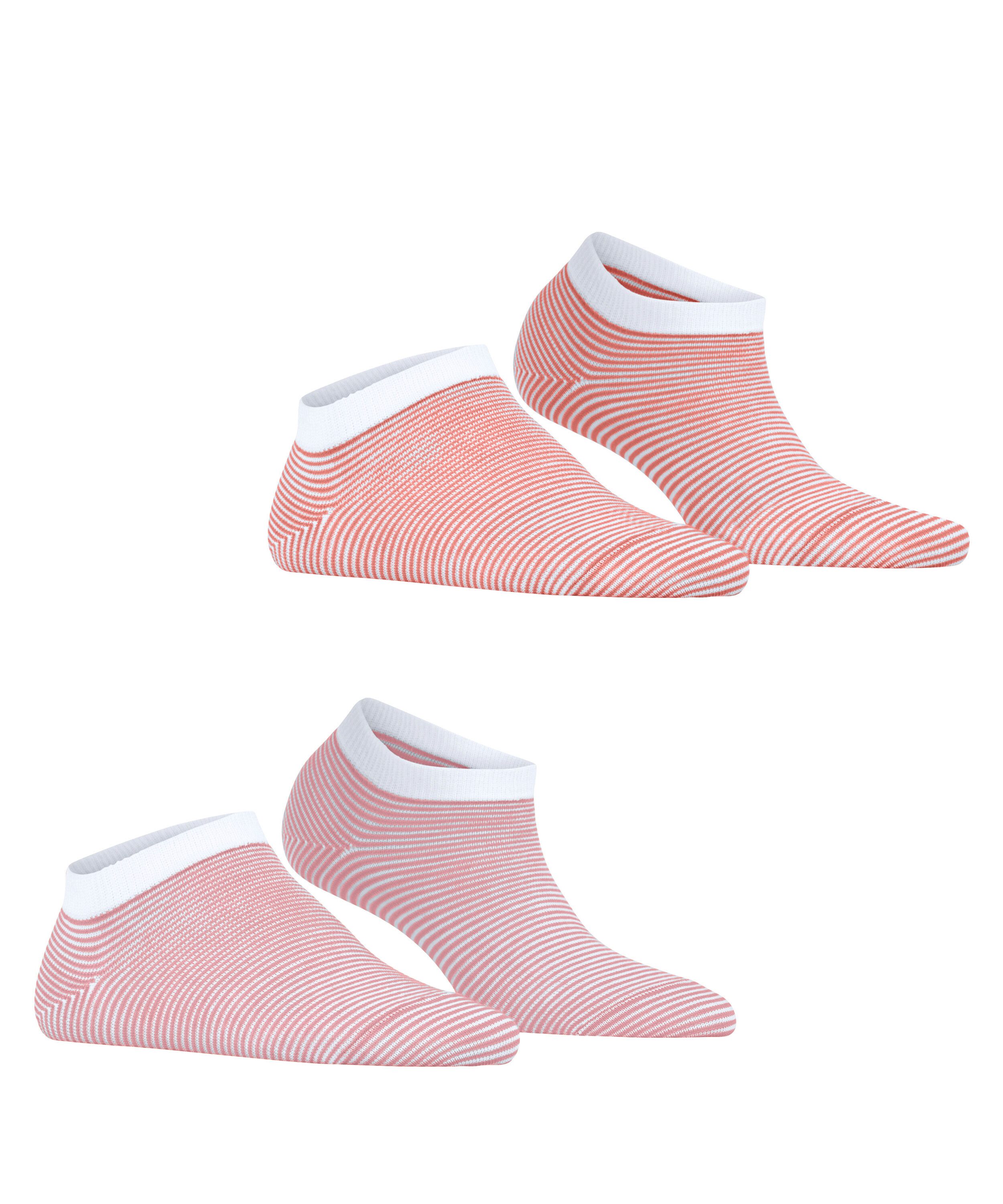 Esprit Sneakersocken Allover Stripe 2-Pack (2-Paar)
