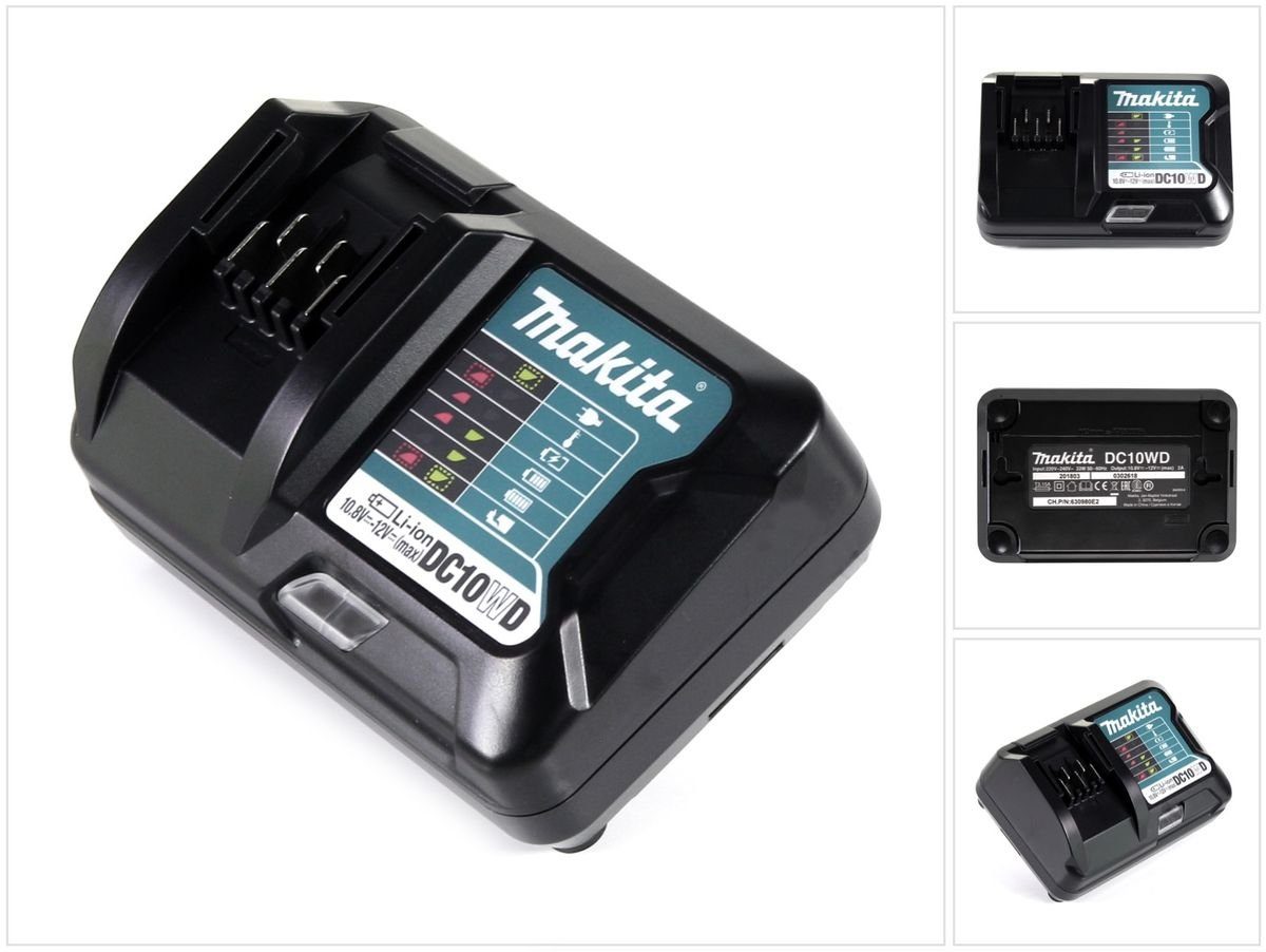 DC 10 WD Ladegerät für 10,8 - 12V Li-Ion Akkus (197343-0) Schnelllade-Gerät