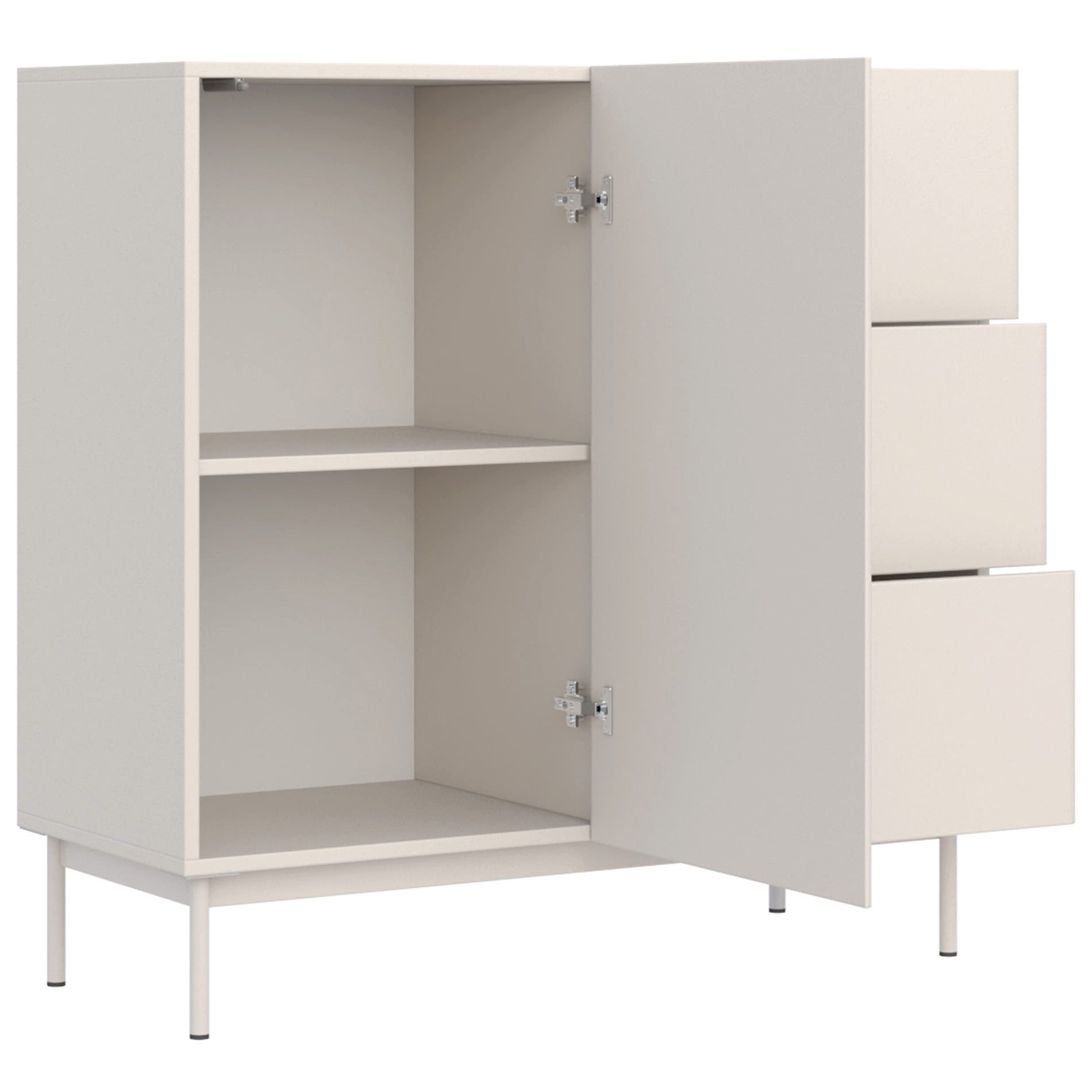 Selsey Sideboard OLIO, 100 cm breit, mit 3 Schubladen