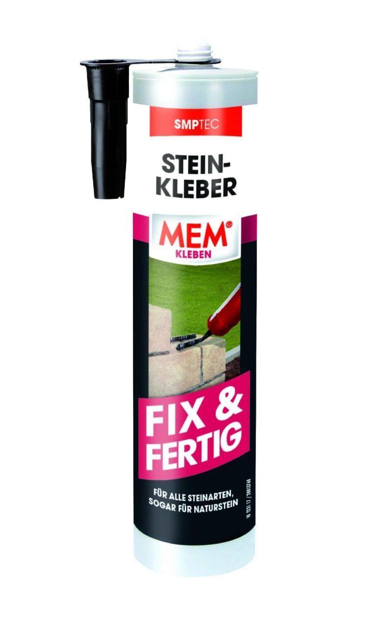MEM Bauchemie Fliesenaufkleber MEM Stein-Kleber Fix und Fertig für Innen und