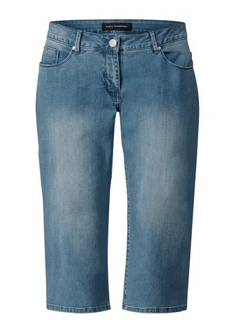 Капри-джинсы с украшением