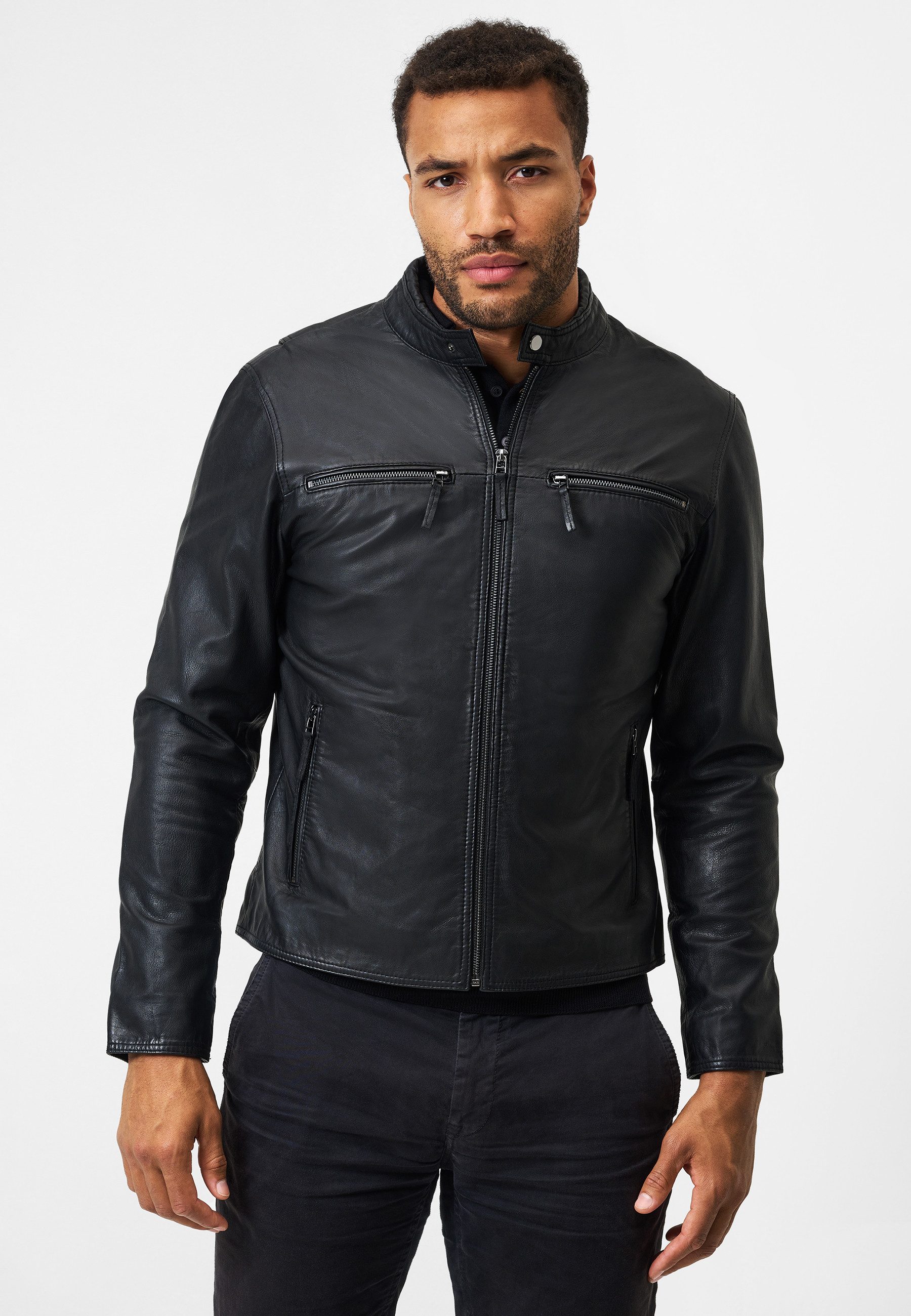 Lederjacke Traveller